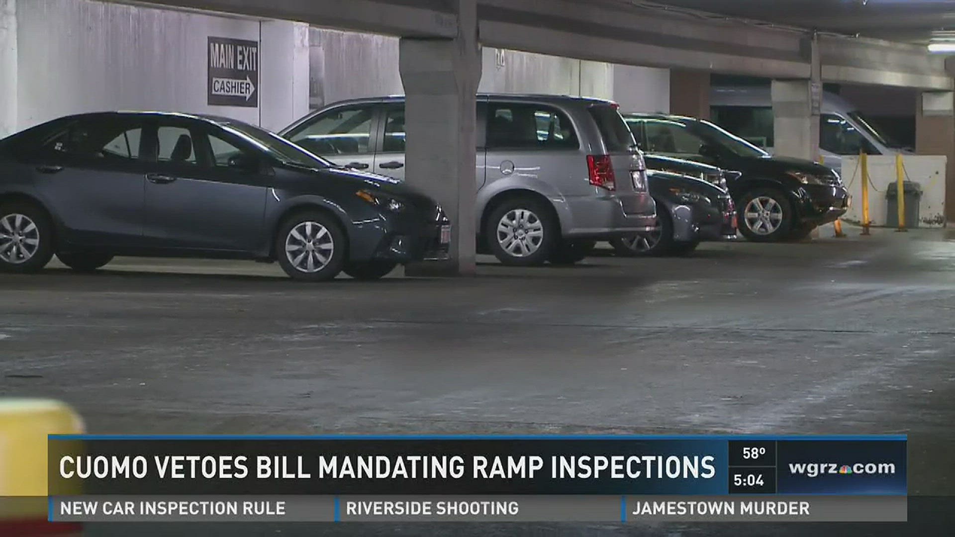 Car Ramp Inspection Was Parking Ramp Inspection Law Needed? | wgrz.com