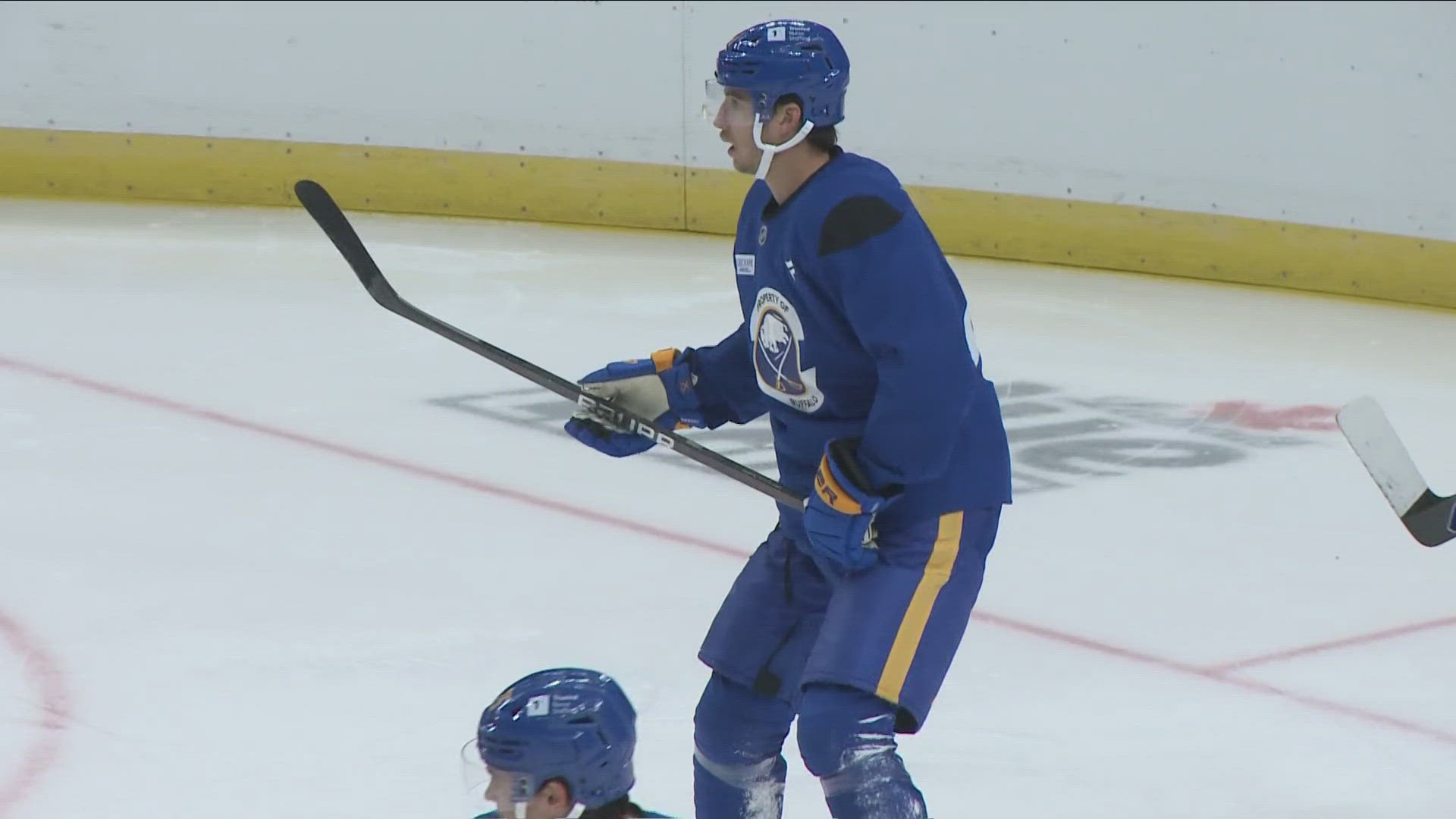 Buffalo Sabres head coach Lindy Ruff gave a positive update on defenseman Rasmus Dahlin after he missed the second day of practice on Thursday.