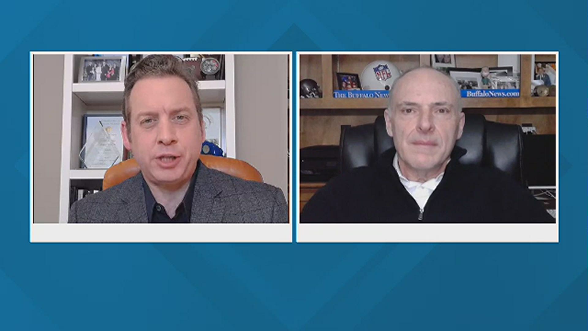 WGRZ's Adam Benigni and Vic Carucci of the Buffalo News with takes on the Bills past, present, and future on the 30th anniversary of Wide Right.