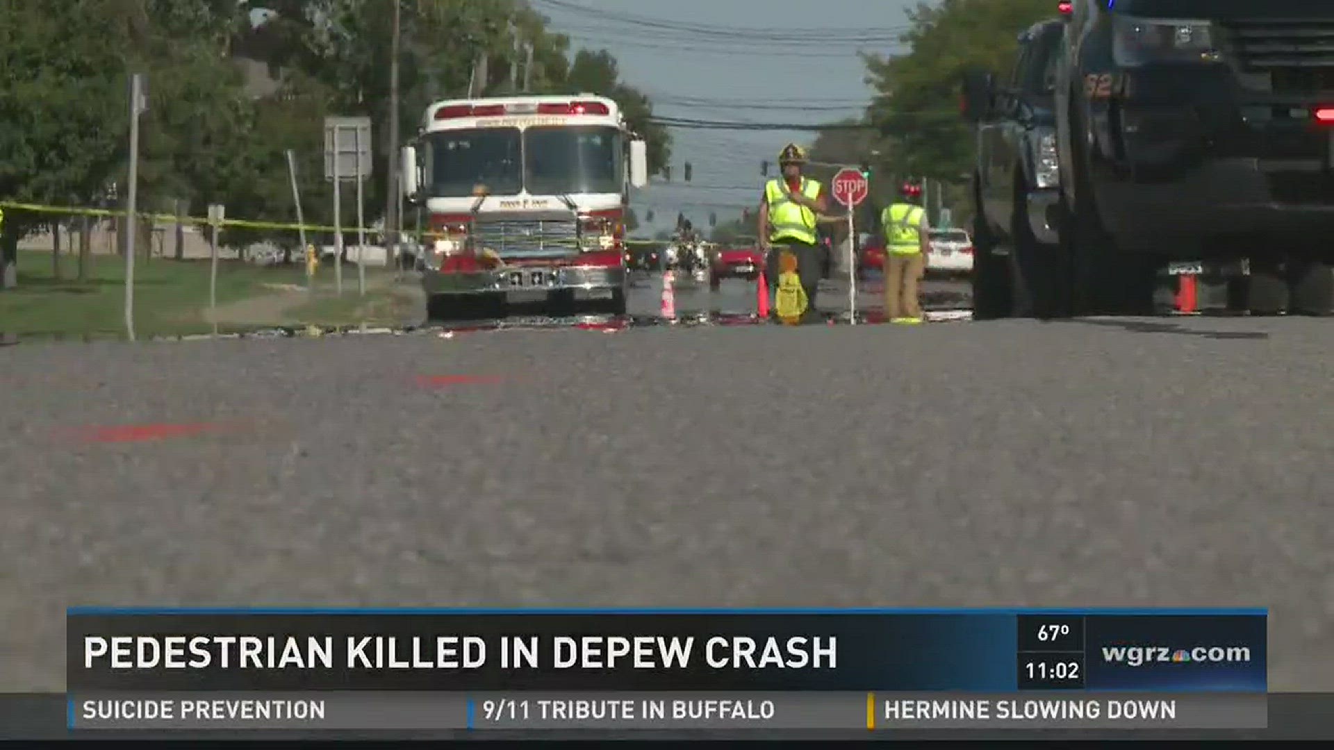 Pedestrian killed in Depew crash