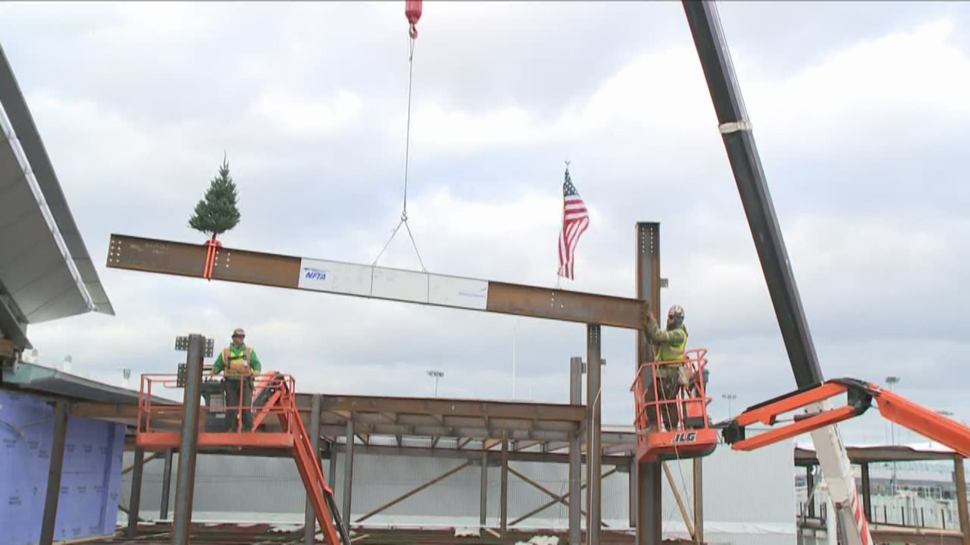 BNIA Host Topping Off Ceremony