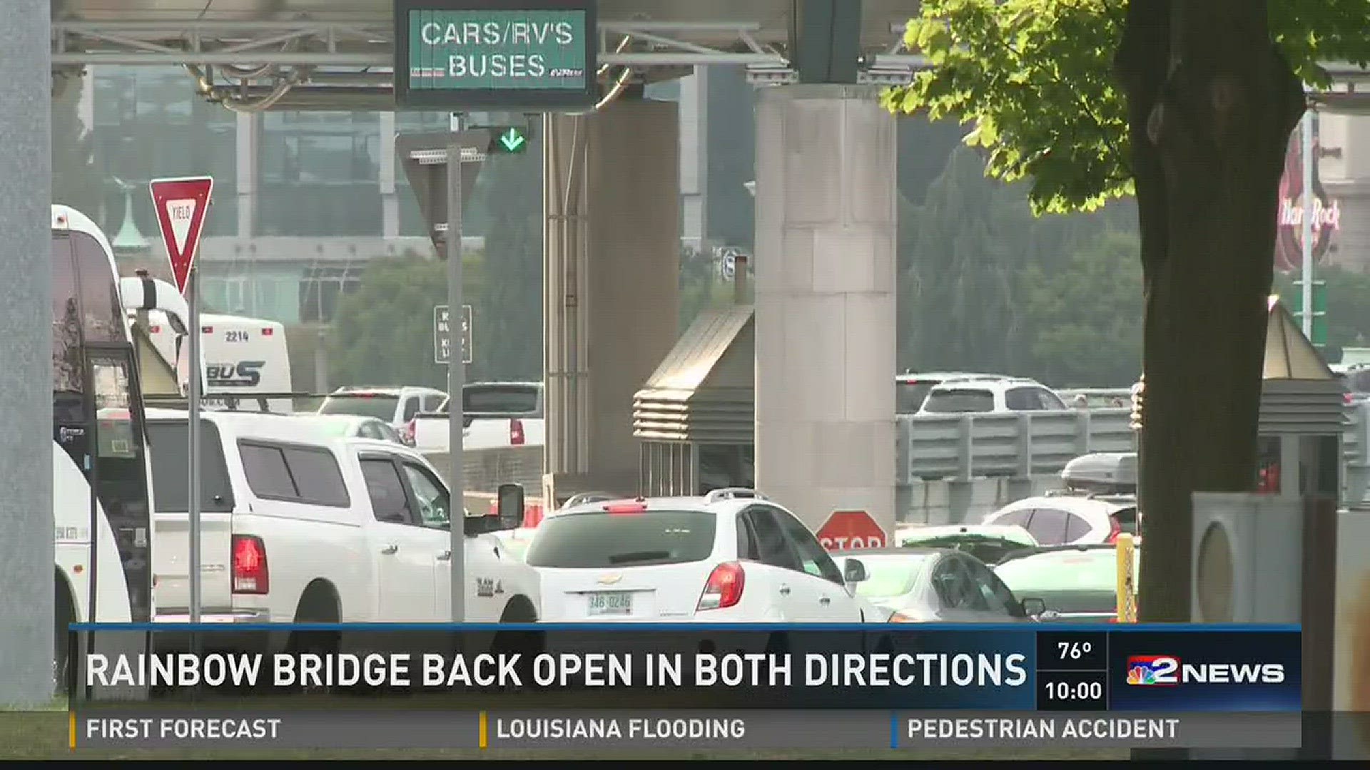 Rainbow Bridge back open in both directions