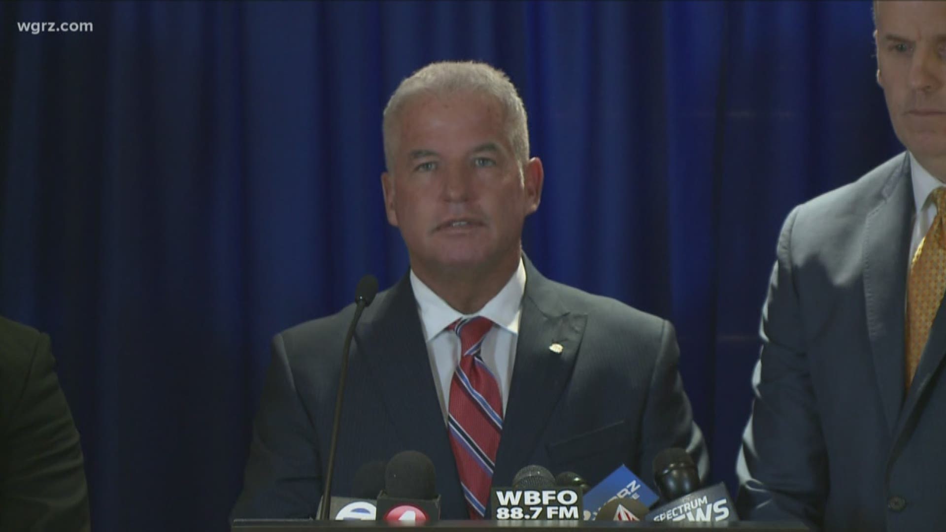 The U.S. Attorney's office held a news conference Tuesday afternoon to discuss the indictment involving public corruption.