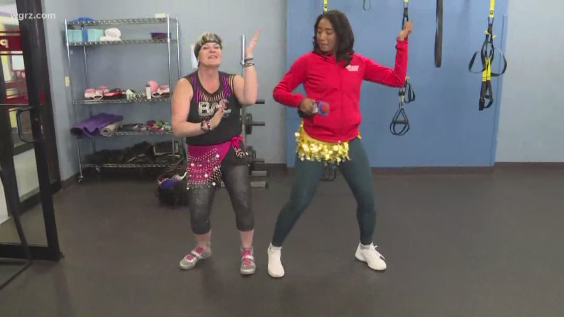 The Zumba Class is being taught by instructors Mary Gibbons and Maria Pesquera. Donations help pay for food, and medical care for the animals under the care of the SPCA.