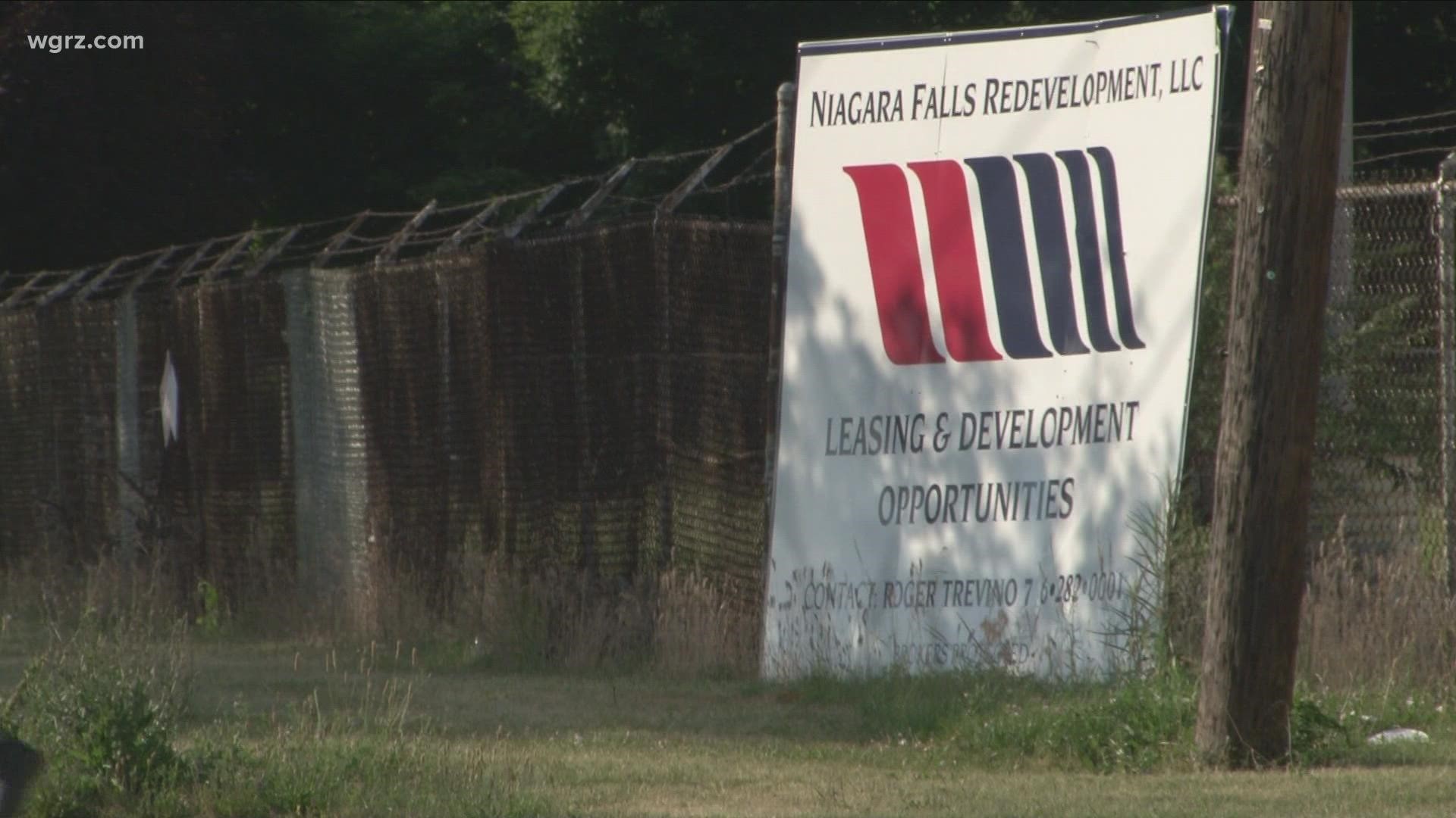 Plenty of people spoke in favor of both projects, and by the end of the night, the city and the land owner, Niagara Falls Redevelopment, had both been criticized.