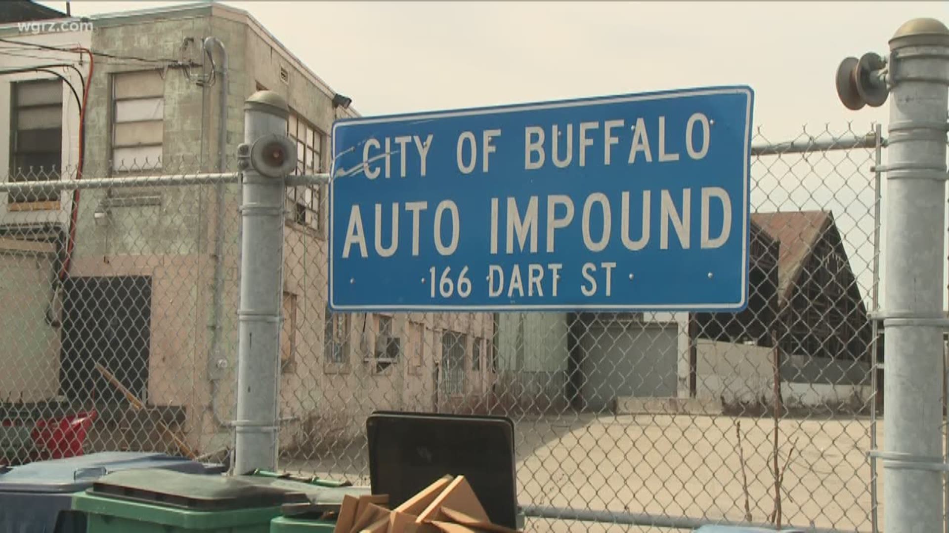 buffalo state  is going to take over the city's impound lot on Dart Street...