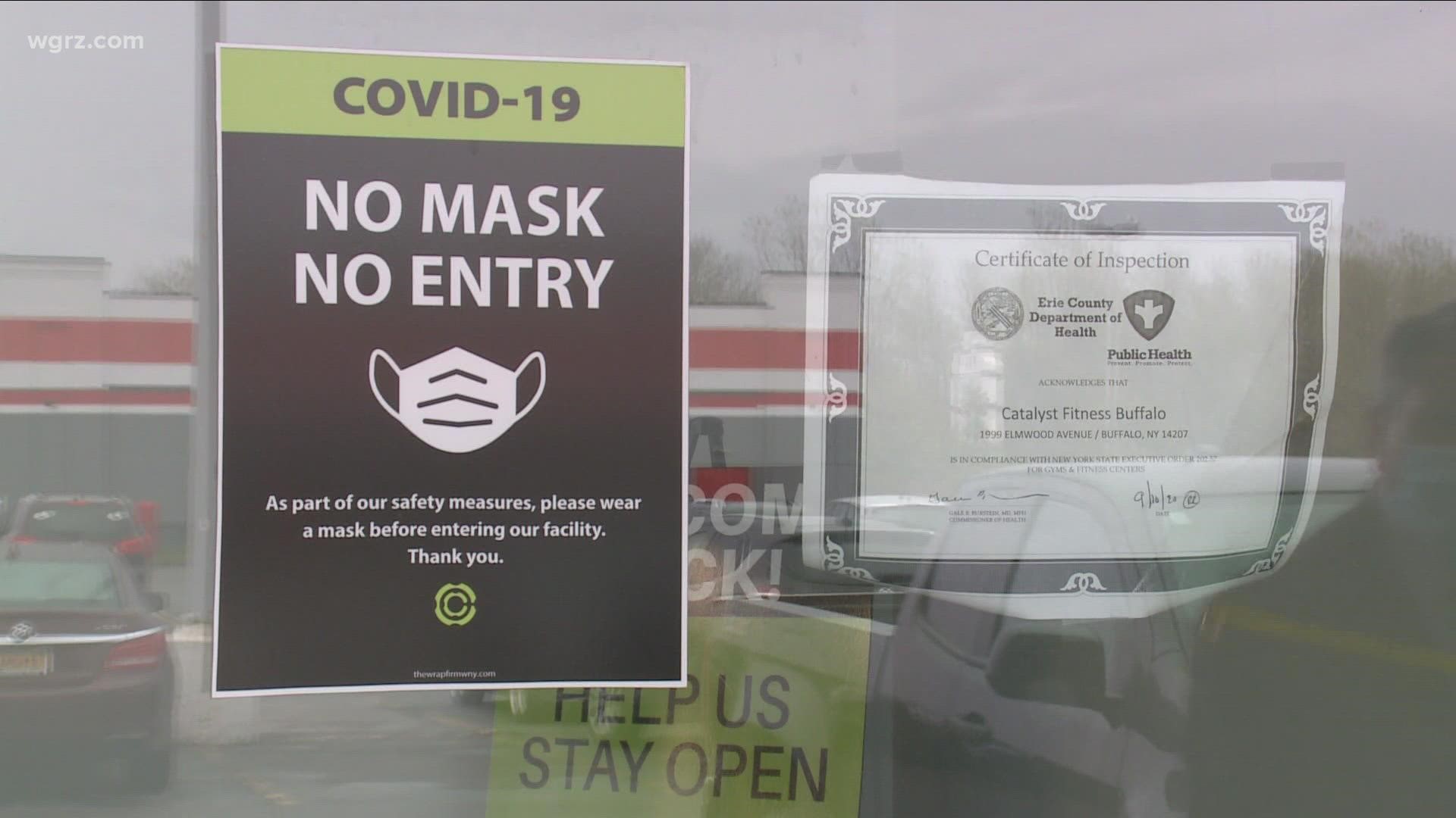 Plans for mask mandate protest in Erie County