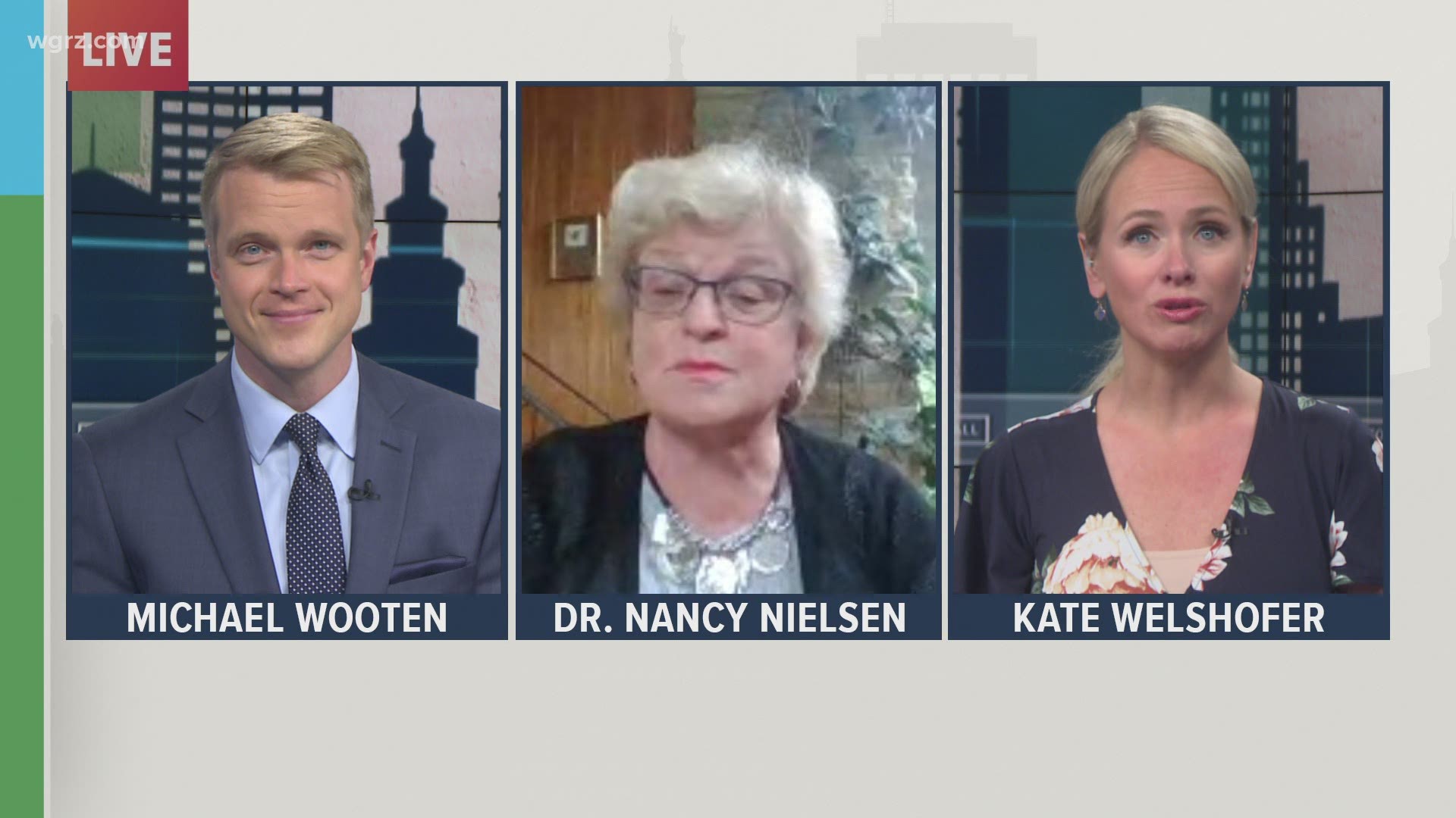 Dr. Nancy Nielsen, senior associate dean for health policy at UB's medical school, joins our Town Hall to discuss lifting COVID-19 restrictions.