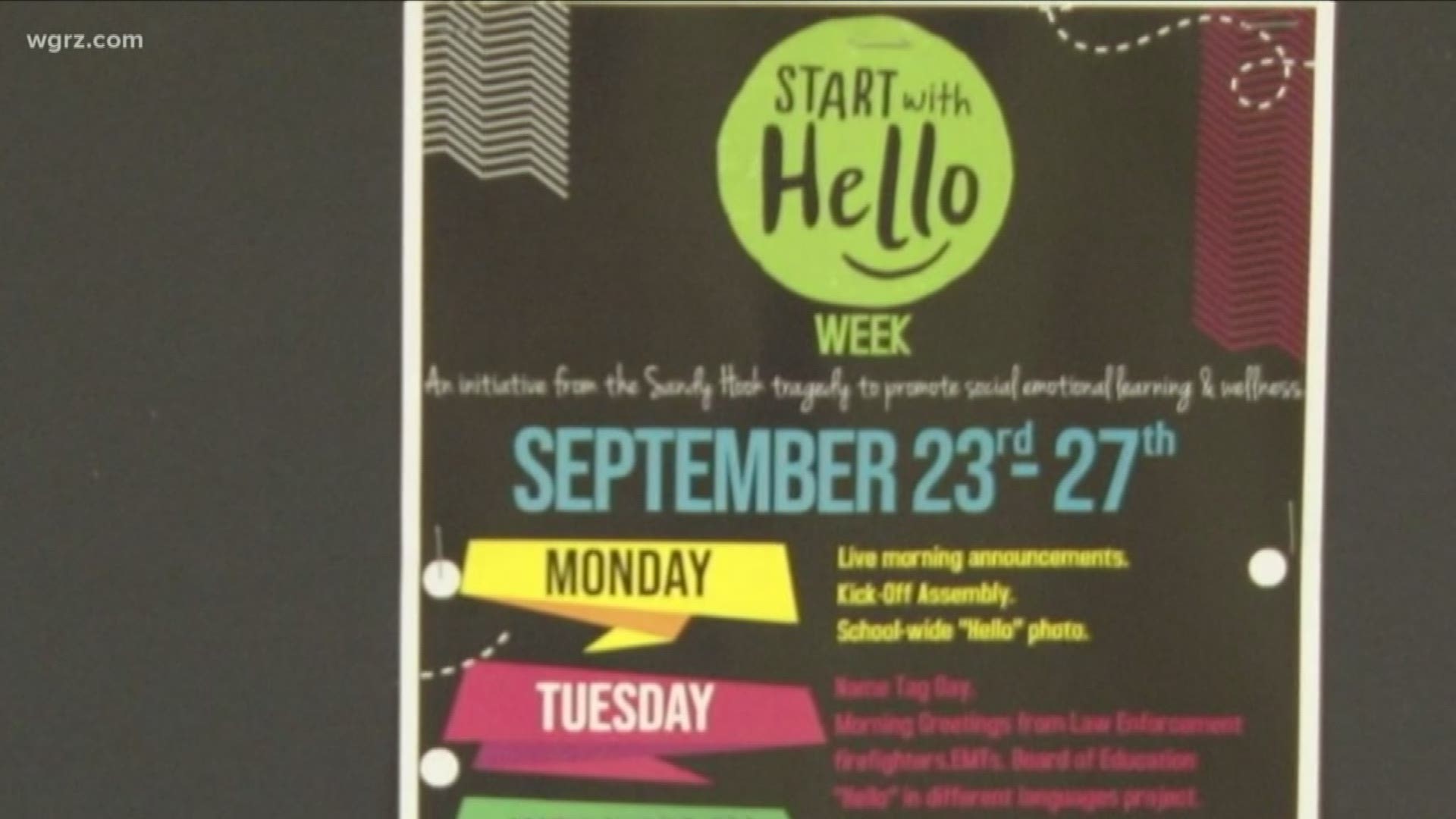 Encouraging students to 'Start with Hello'