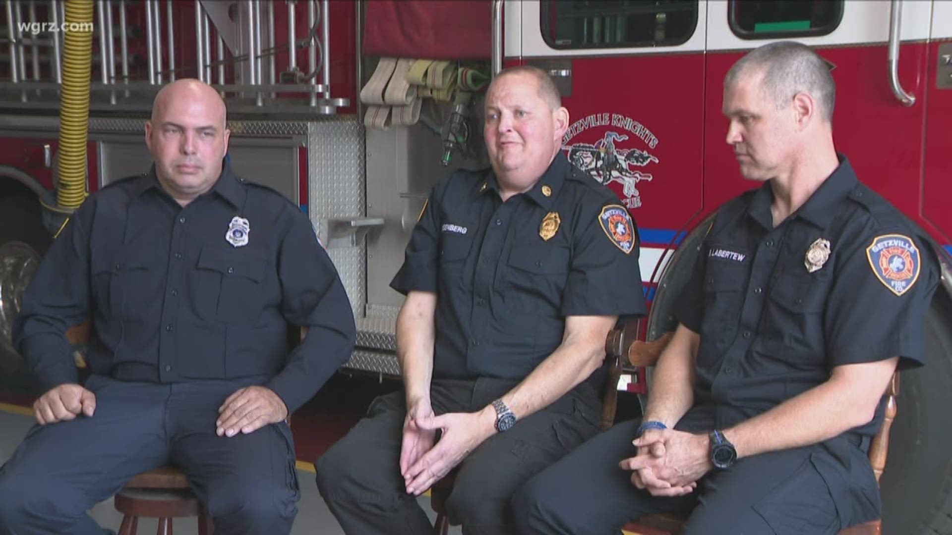 There's a group of local firefighters who rushed down to ground zero to help their brothers and sisters in uniform and they're sharing their story for the first time.