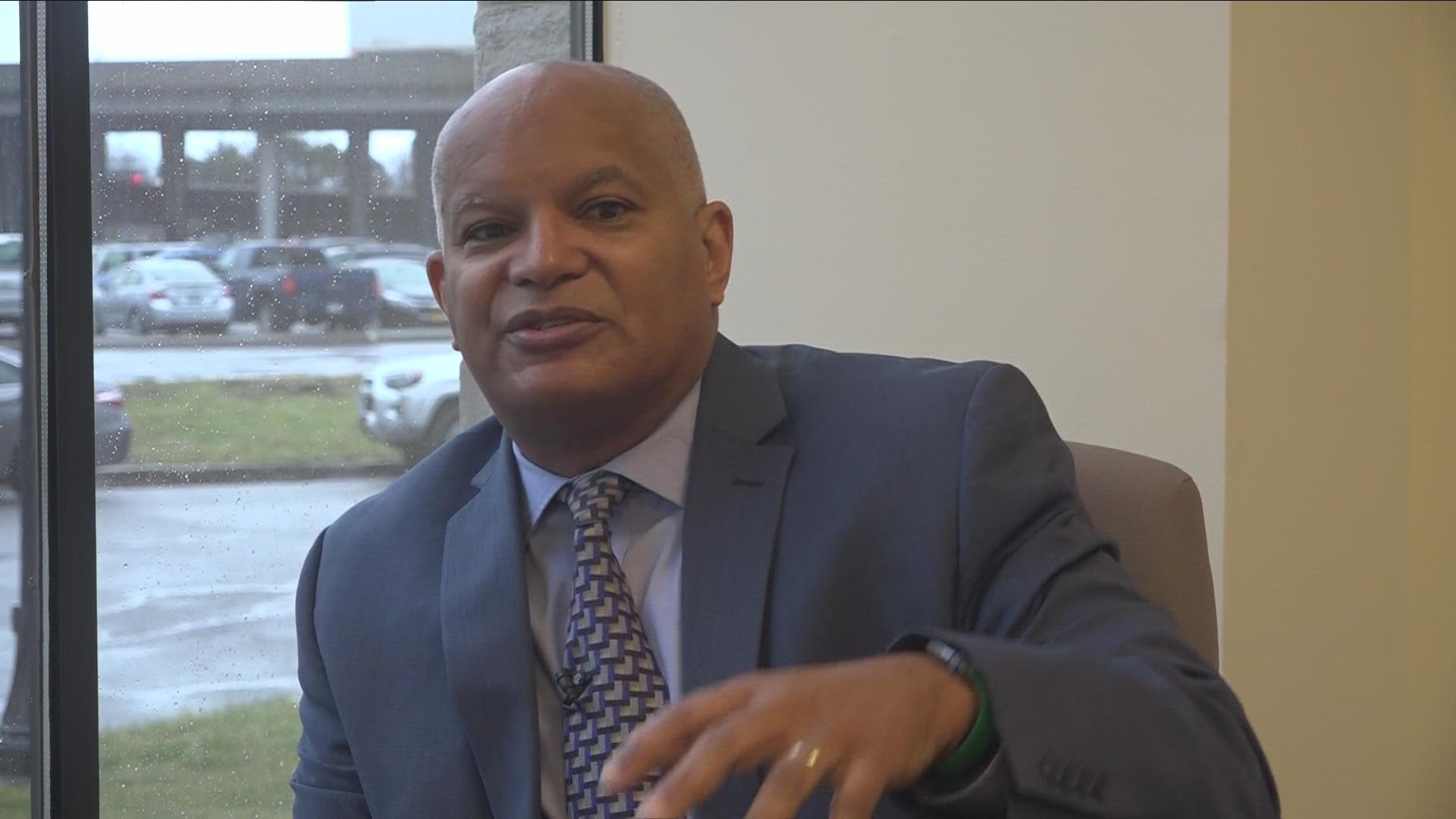 Local pastor, George Nicholas, was honored for addressing heath equity in Buffalo.