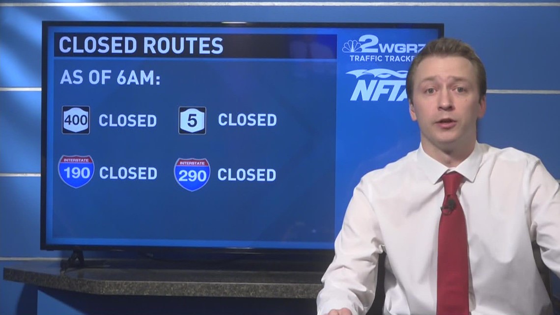 Road closures announced in Western New York