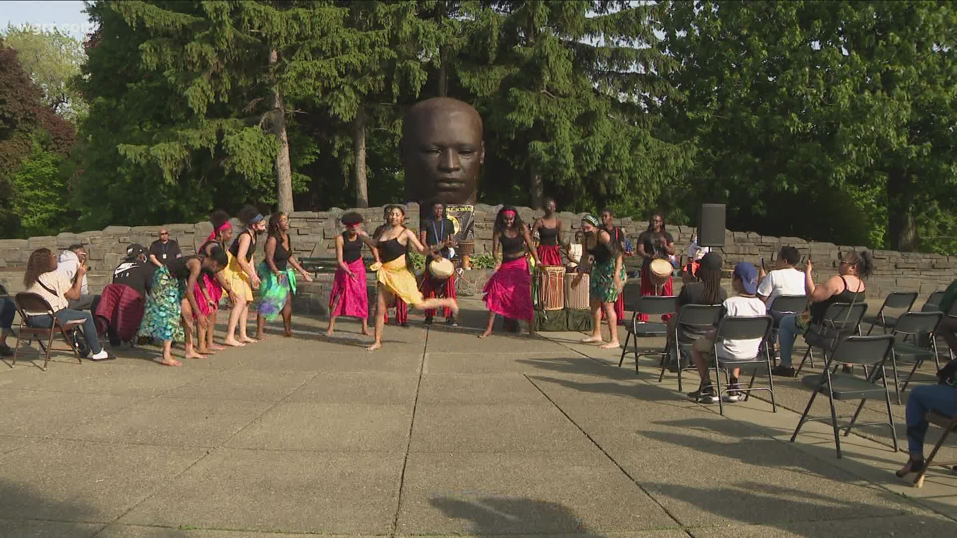 It was a student led effort, after they went to school leadership looking for a way to raise their voices.