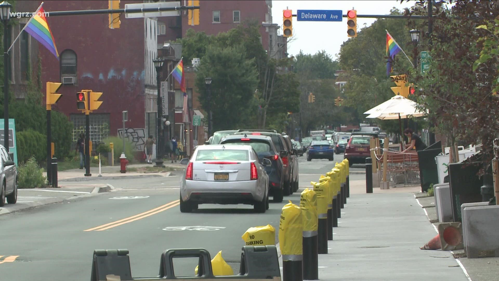 $500 thousand in improvement will made to Allen Street and Elmwood Avenue.