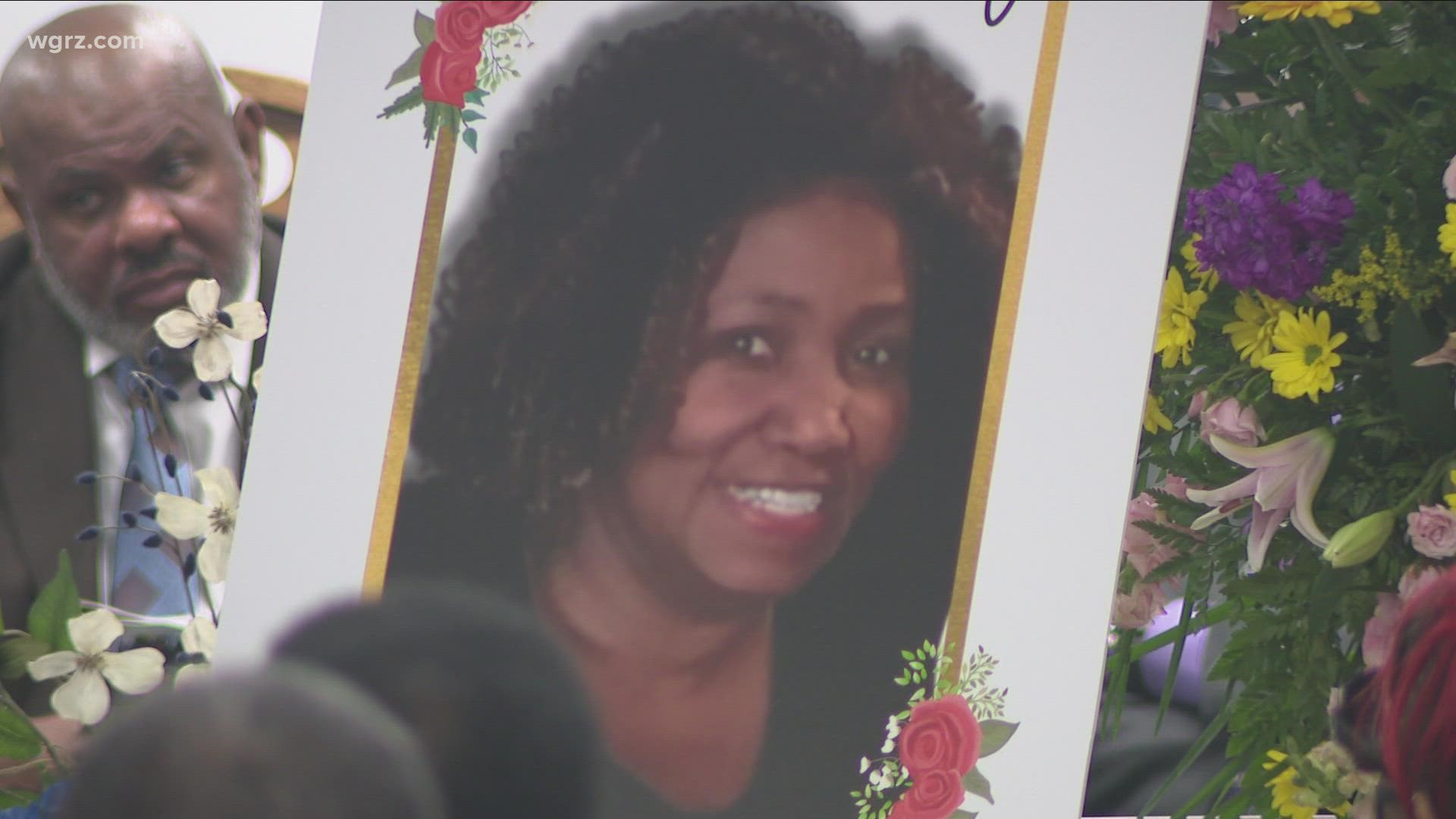 Loved ones, friends, community members and a mix of local and national leaders in the civil rights movement  paying tribute to 62 year old Geraldine Chapman Talley