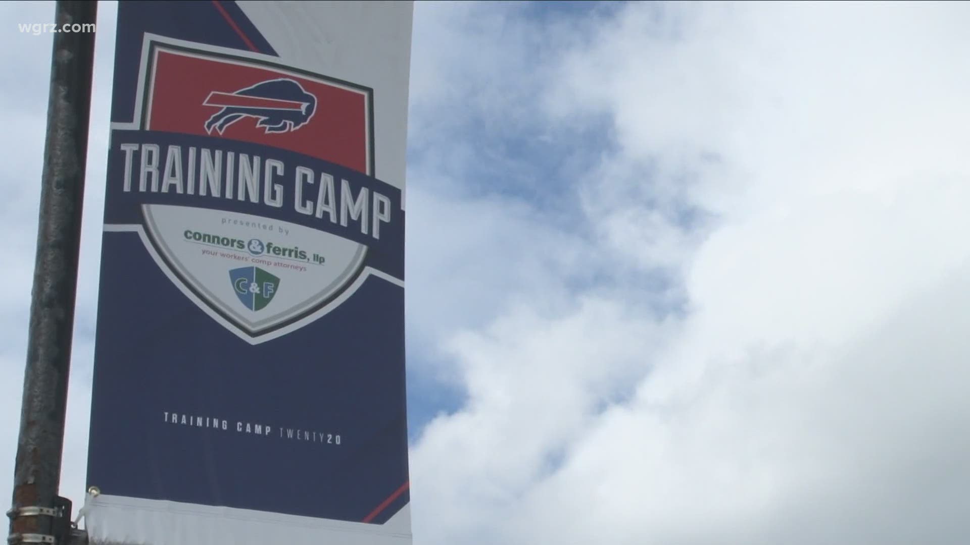Buffalo Bills training camp is underway at Bills Stadium, in Orchard Park.