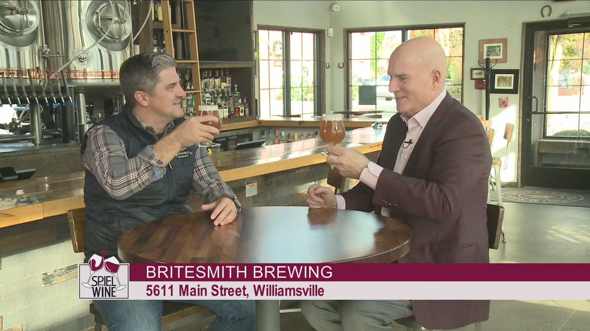 Spiel the Wine - November 3 - Segment 1 THIS VIDEO IS SPONSORED BY BRITESMITH BREWING