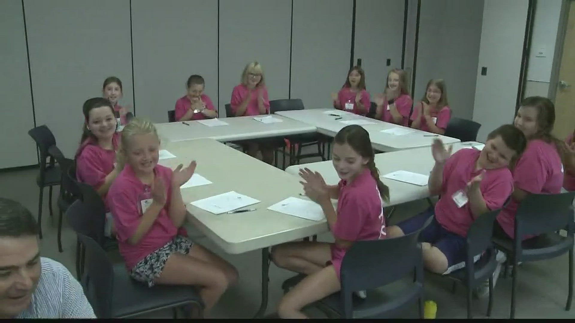 The summer camp at SPCA teaches kids how to promote pets and find them new "furever" homes!