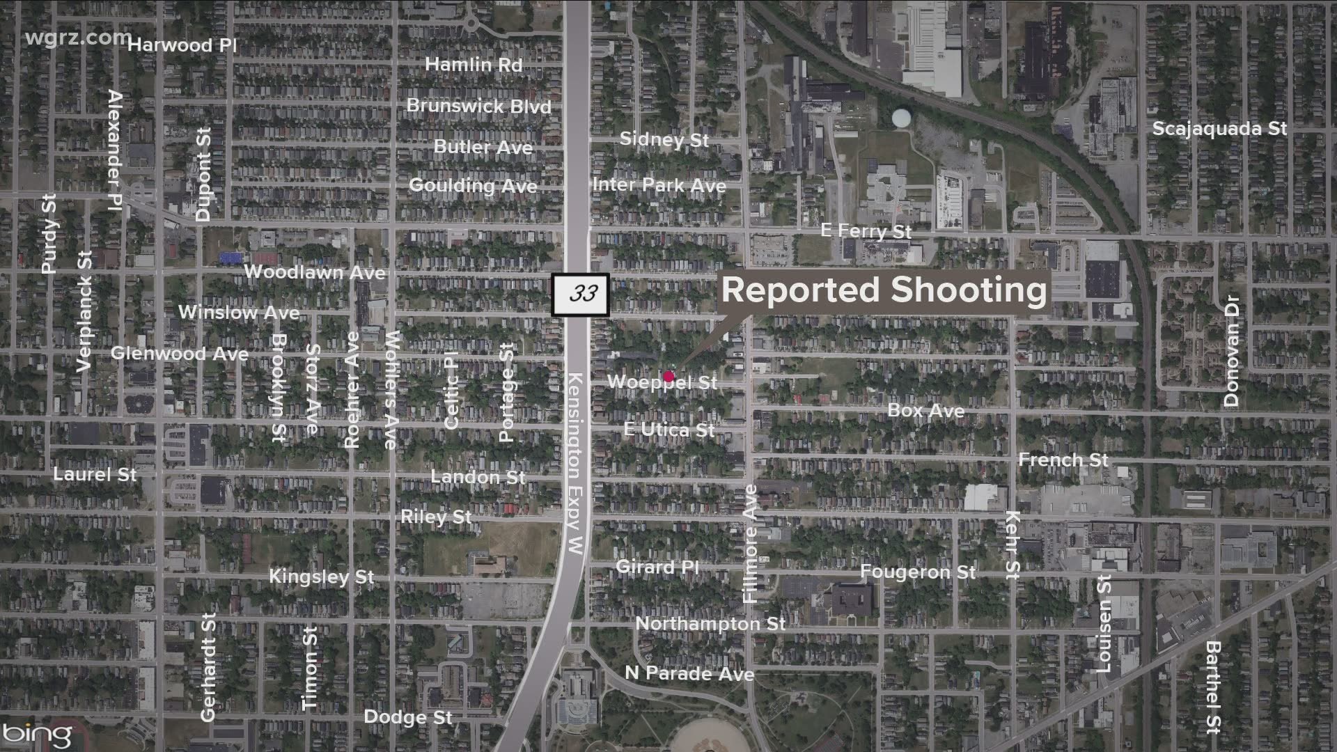 Buffalo police are investigating a shooting that happened around 11pm last night on Woeppel Street.