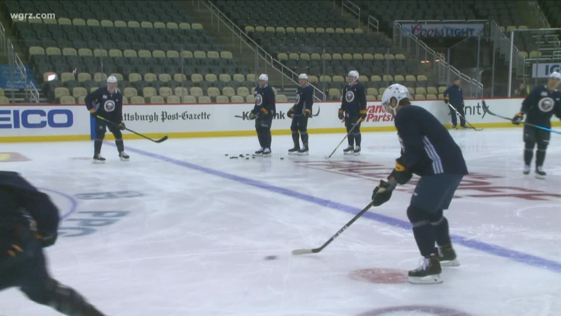 Sabres open 50th season tonight in Pittsburgh