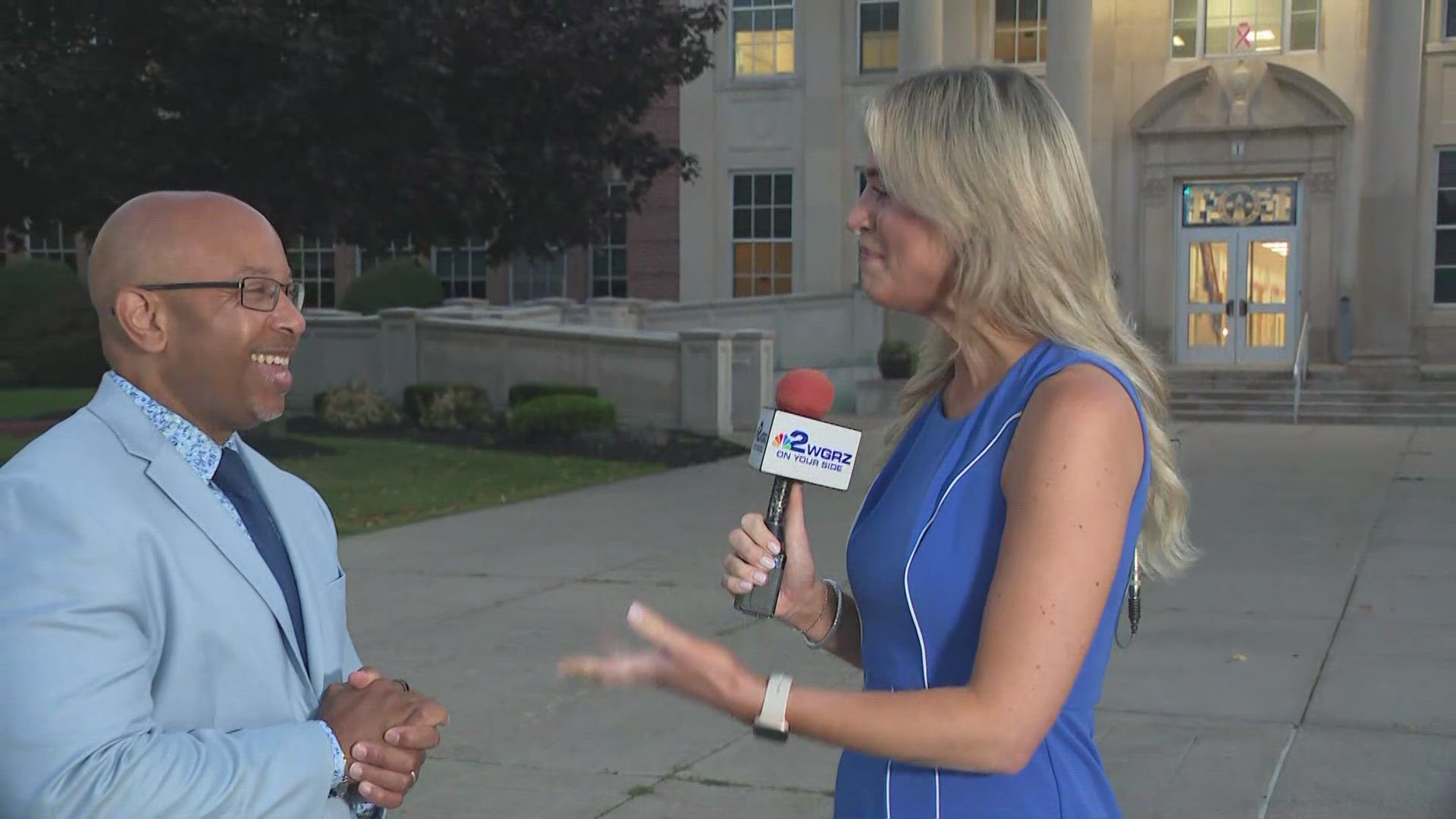 Dr. Brown, the superintendent of the school district, spoke with Daybreak's Lauren Hall ahead of the first day of school.