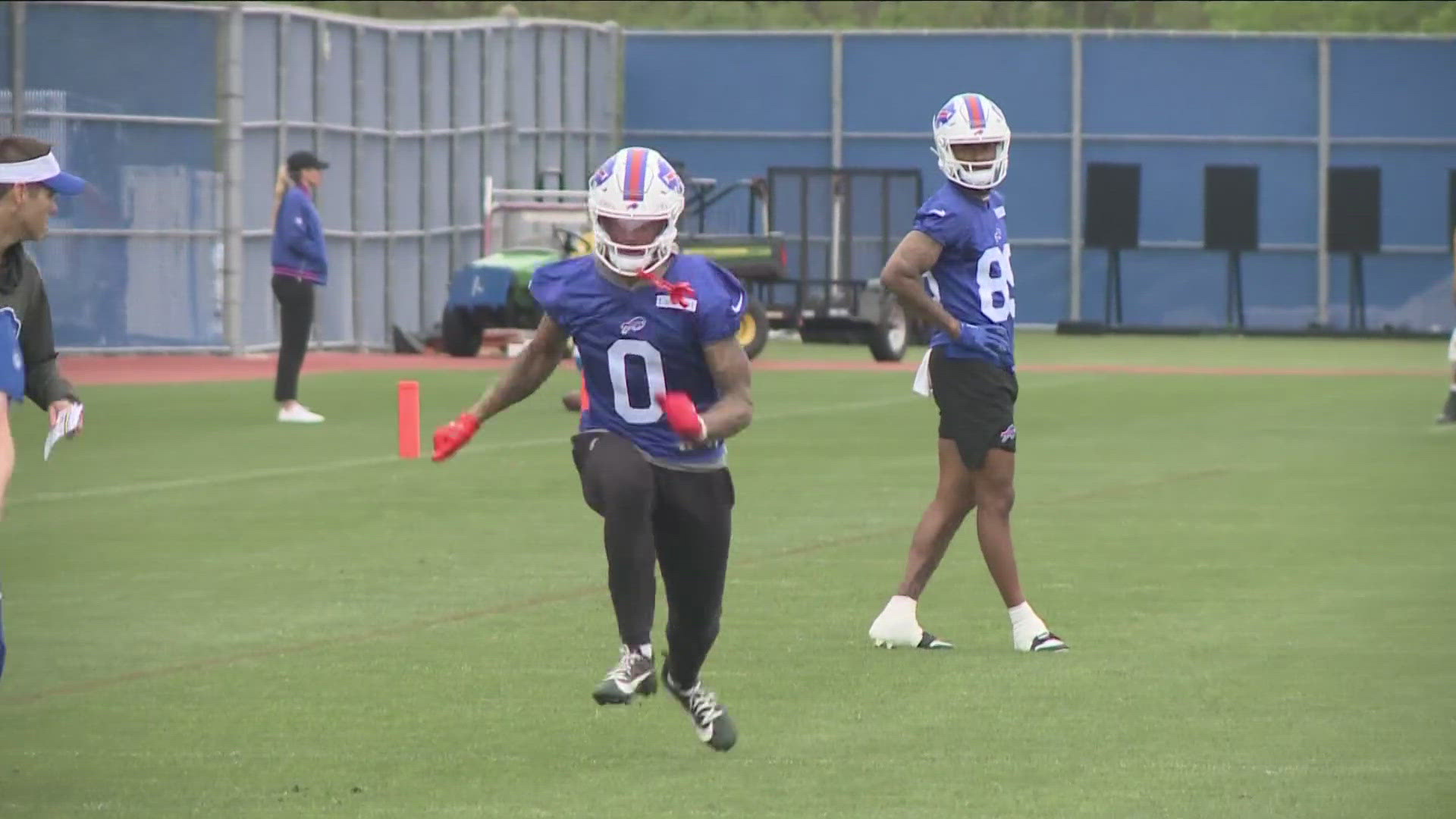 Buffalo Bills rookie camp is underway at One Bills Drive