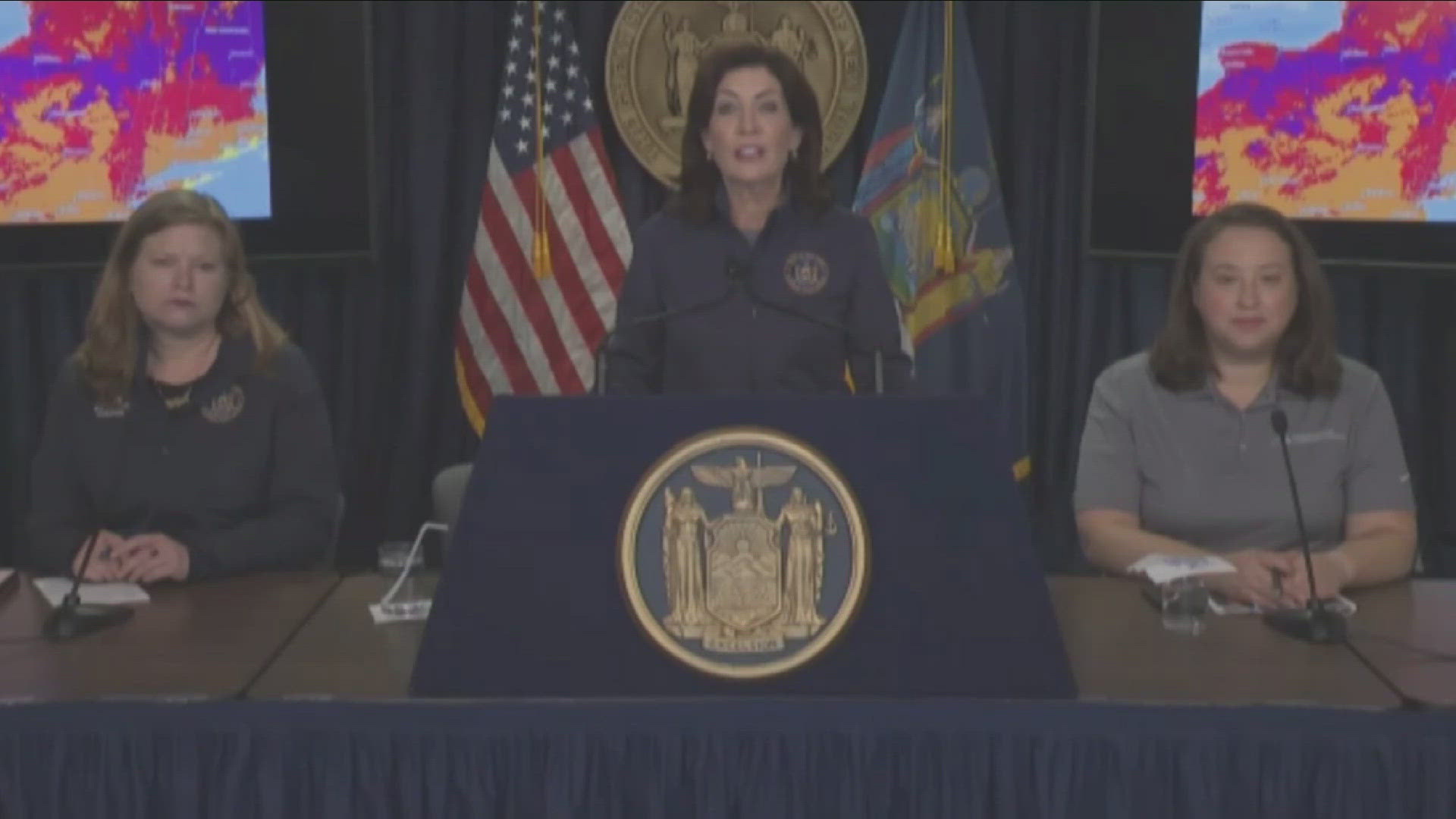 Gov. Kathy Hochul activates emergency operation centers for heat