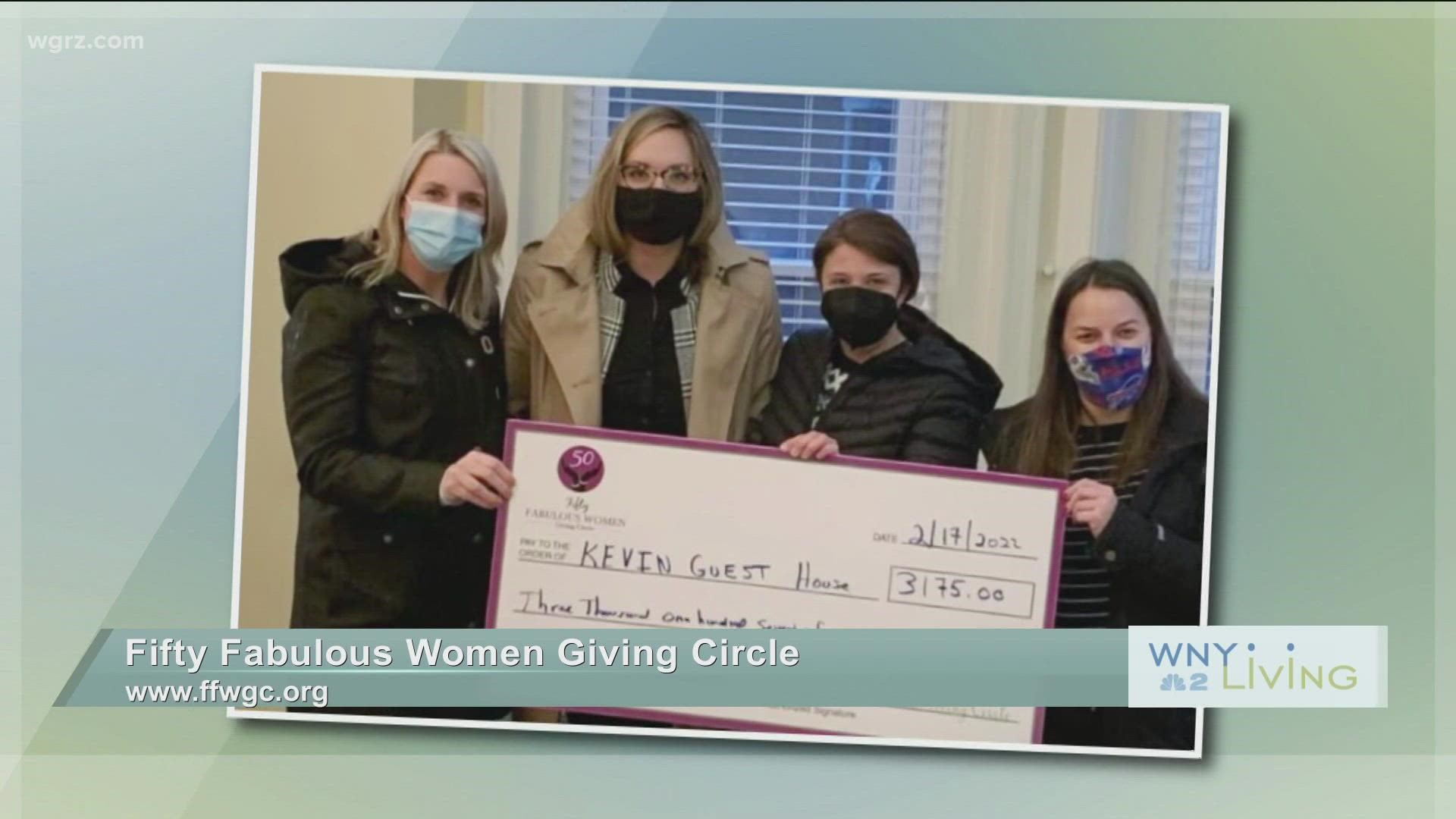 WNY Living - March 26 - Fifty Fabulous Women Giving Circle (THIS VIDEO IS SPONSORED BY FIFTY FABULOUS WOMEN GIVING CIRCLE)