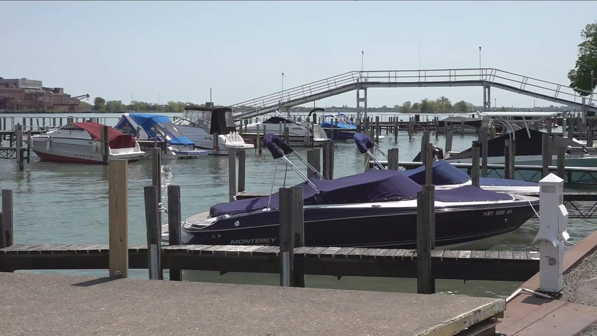 Crews are working to get boats out of storage and out onto the water ahead of Memorial Day.
