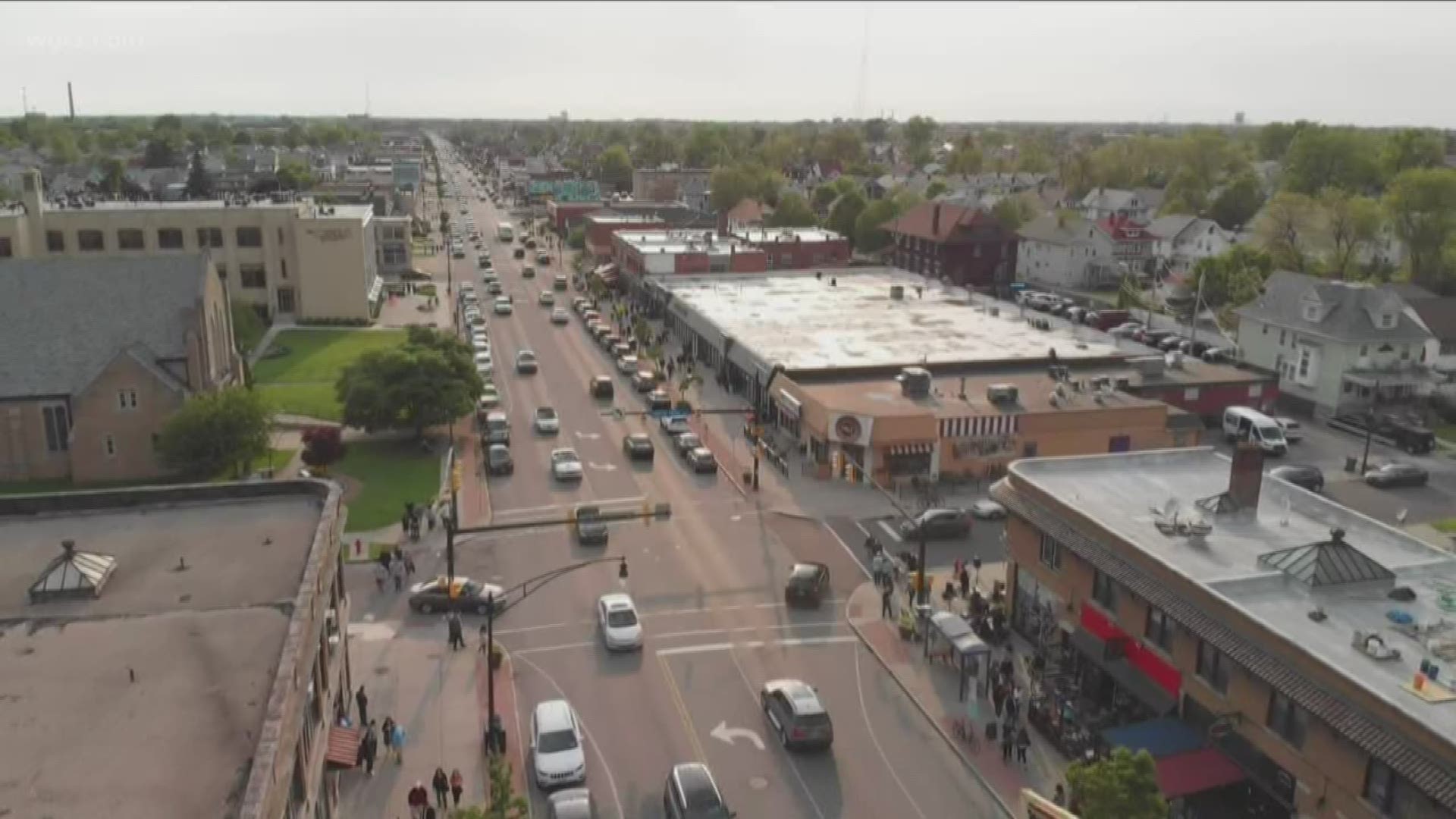 The video also touches on the unique neighborhoods and thriving Hertel Avenue businesses...