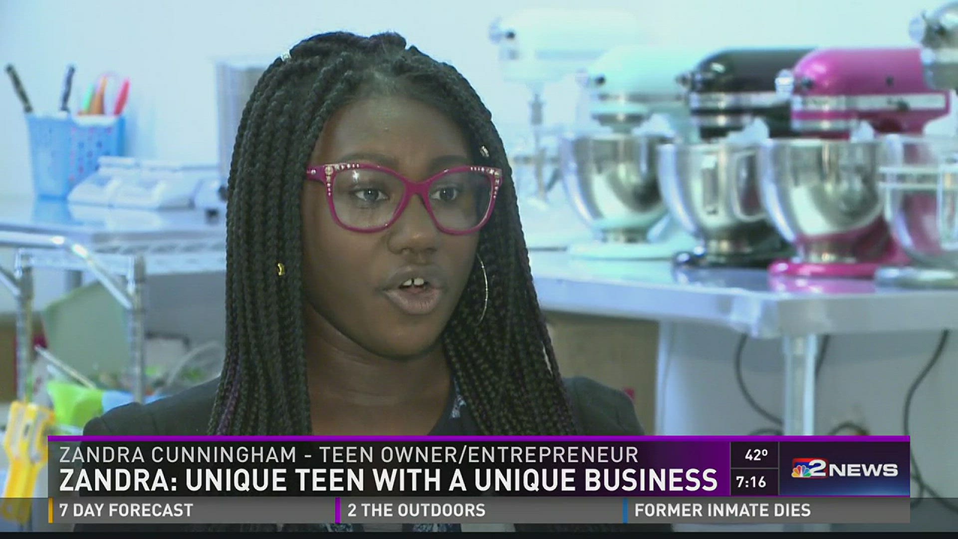 Zandra: Unique Teen with a Unique Business