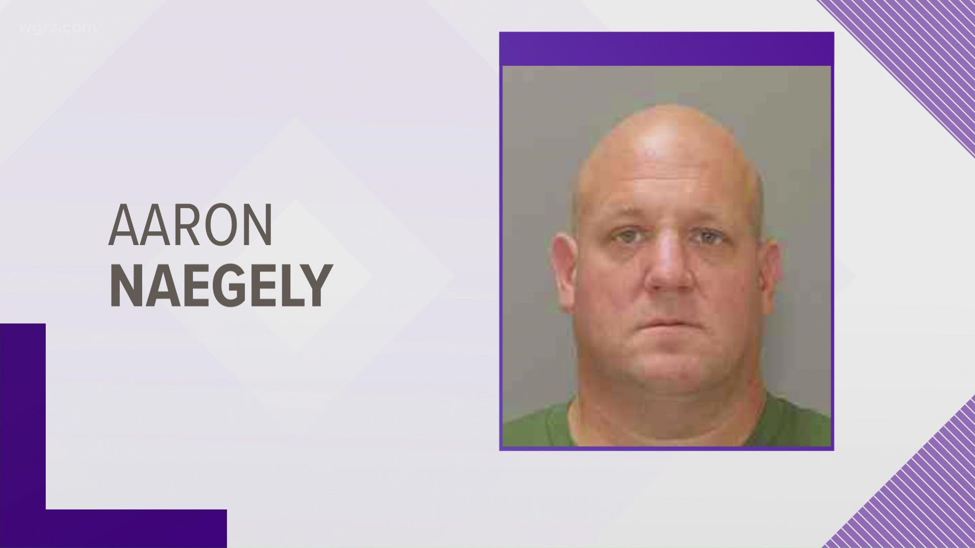 The D-A's office says 46-year-old Aaron Naegely plead guilty to D-W-I,  for that crash in the town of Aurora last year when he was off duty.