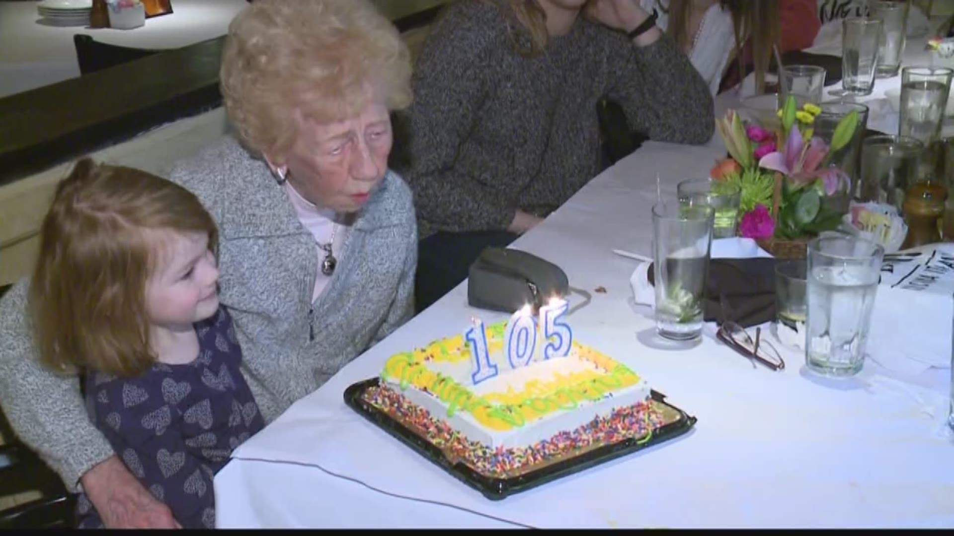 Wnyer Celebrates Her 105th Birthday