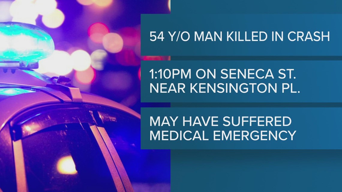 Lackawanna man dies after car crash in City of Buffalo | wgrz.com