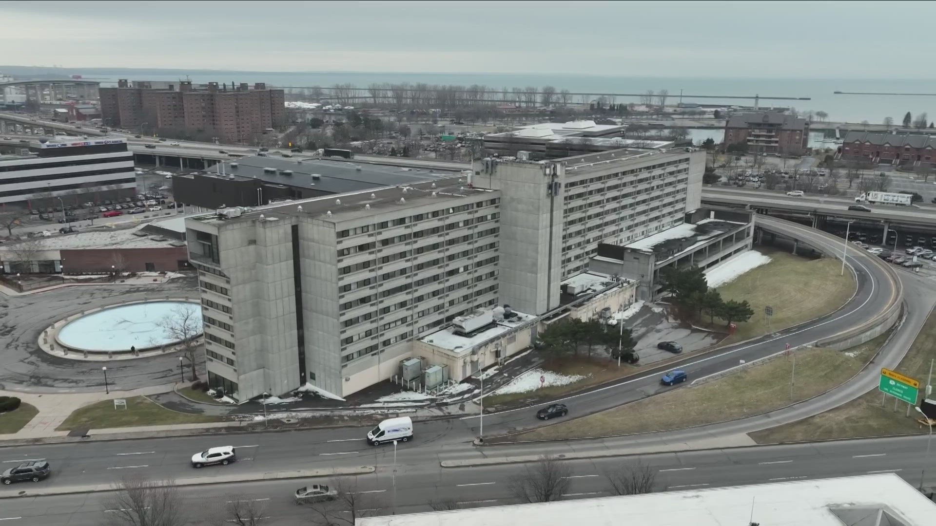 Harry Stinson, a resident of Hamilton, Ontario, said he's still determined to remodel and reopen the hotel, which has been closed since a fire in December 2021.