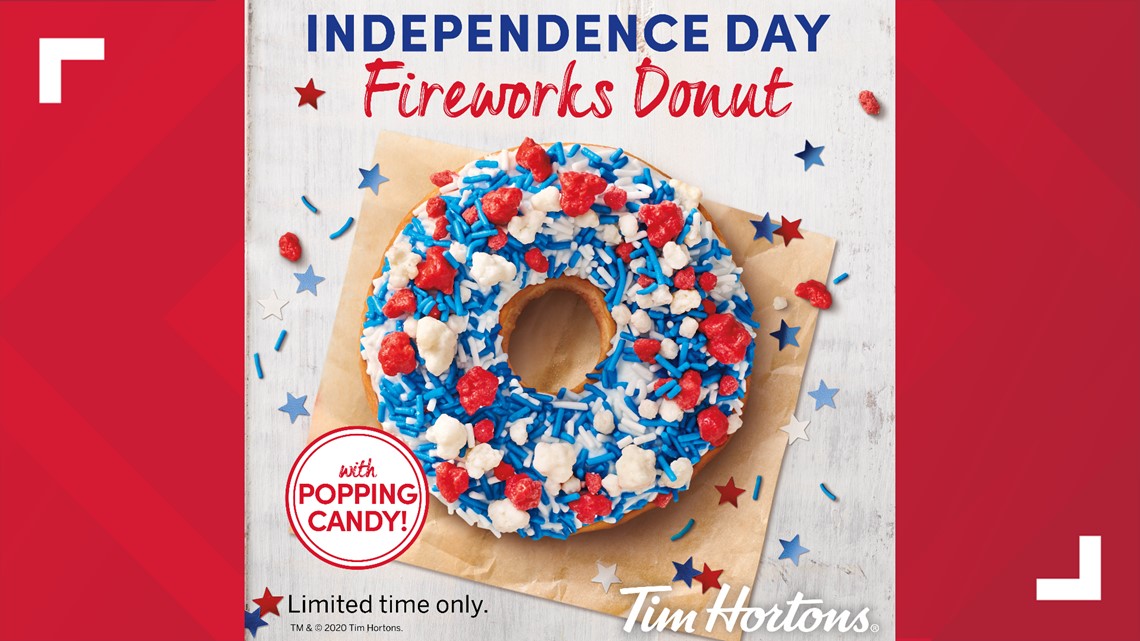 Tim Hortons® U.S. Celebrates 4th of July with Patriotic DIY Donut Kit