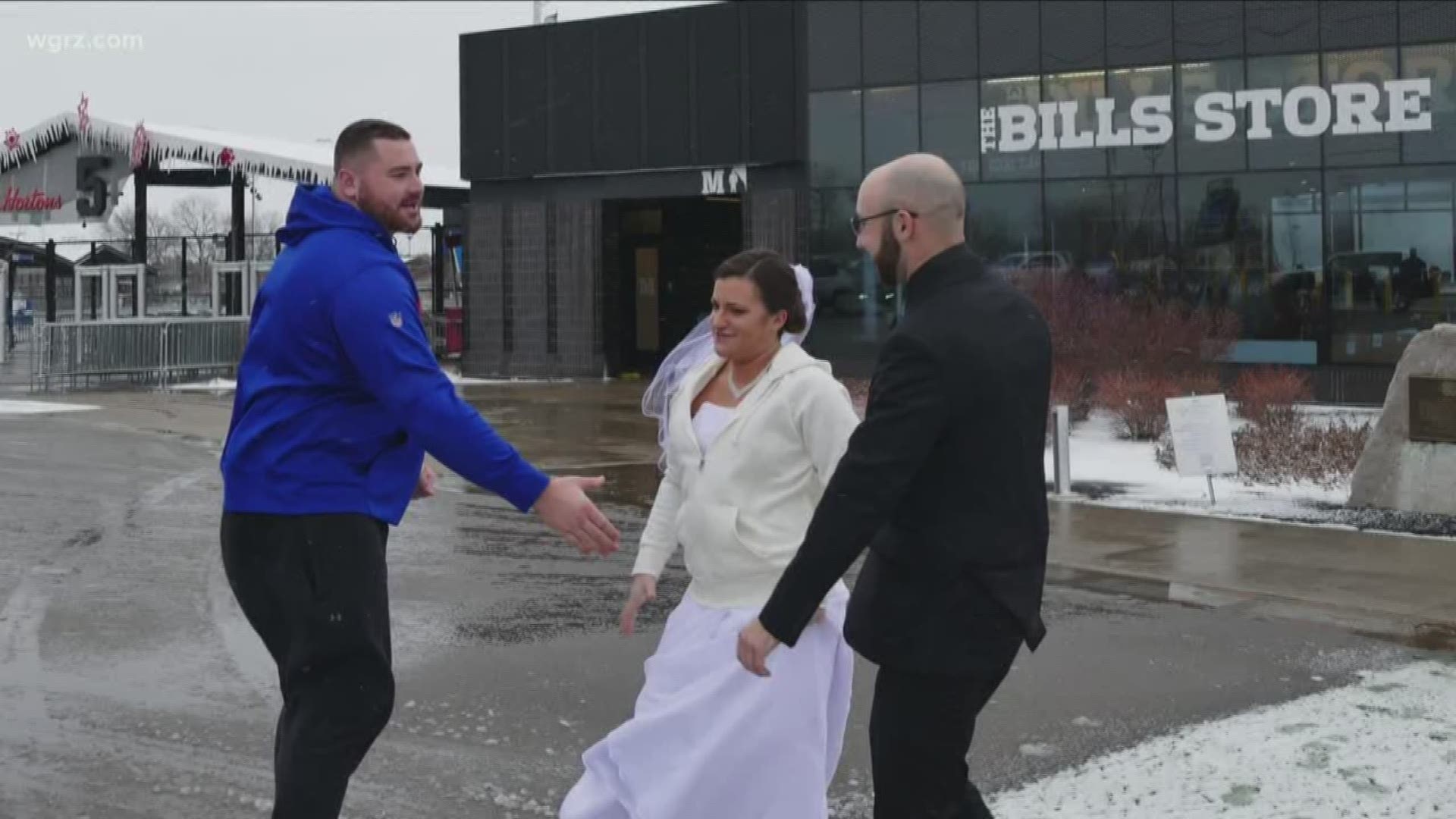 The Bills defensive tackle has become a special part of the lives of Kyle and Beth Wruck.