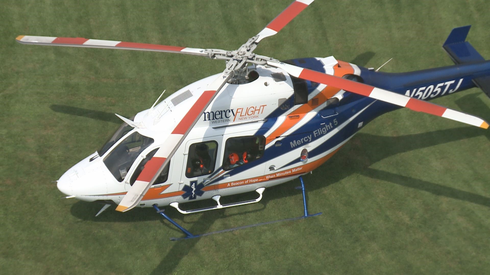 Car crash in Royalton sends one person to ECMC via Mercy Flight