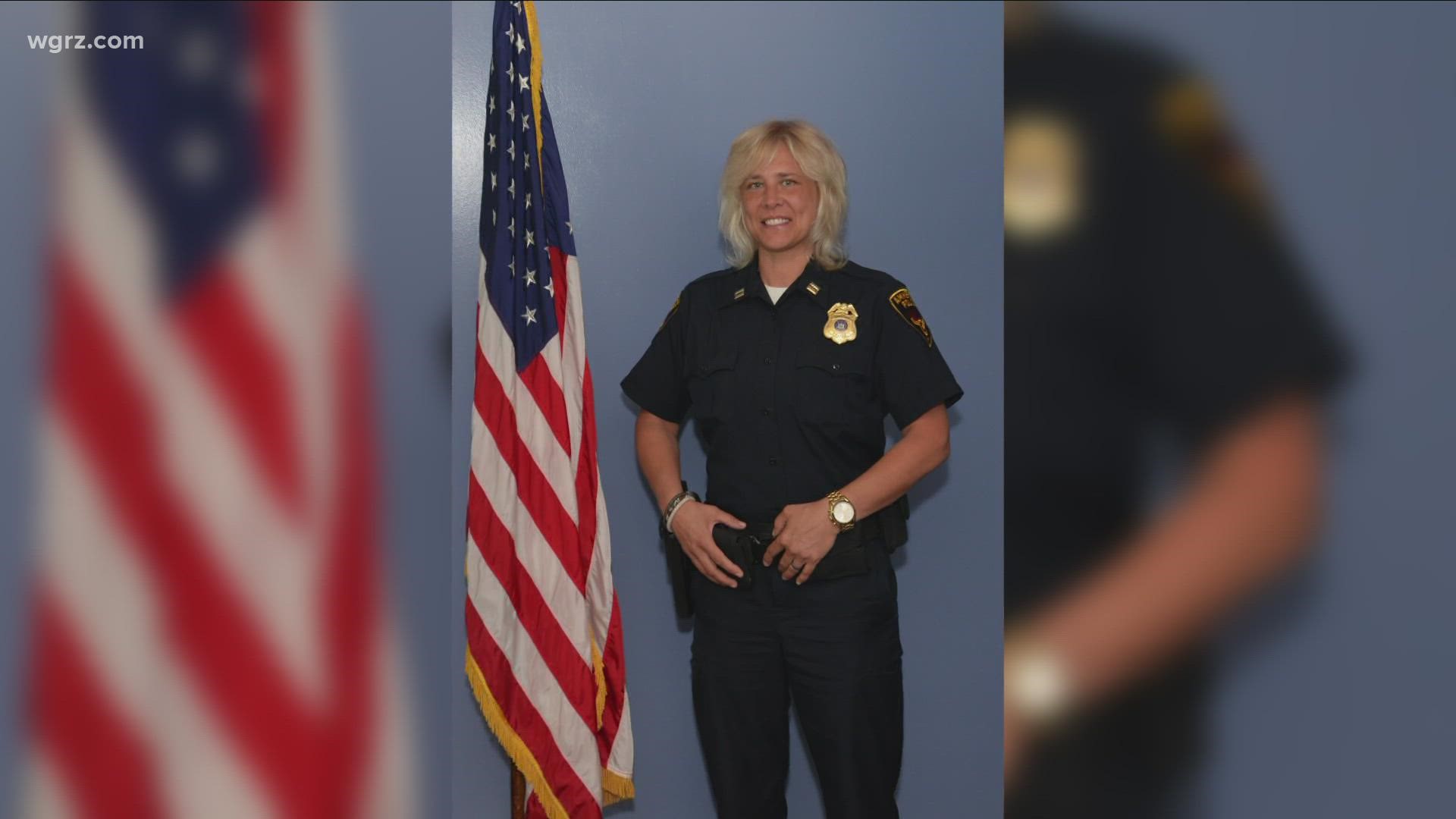 Amherst police welcome 1st female captain