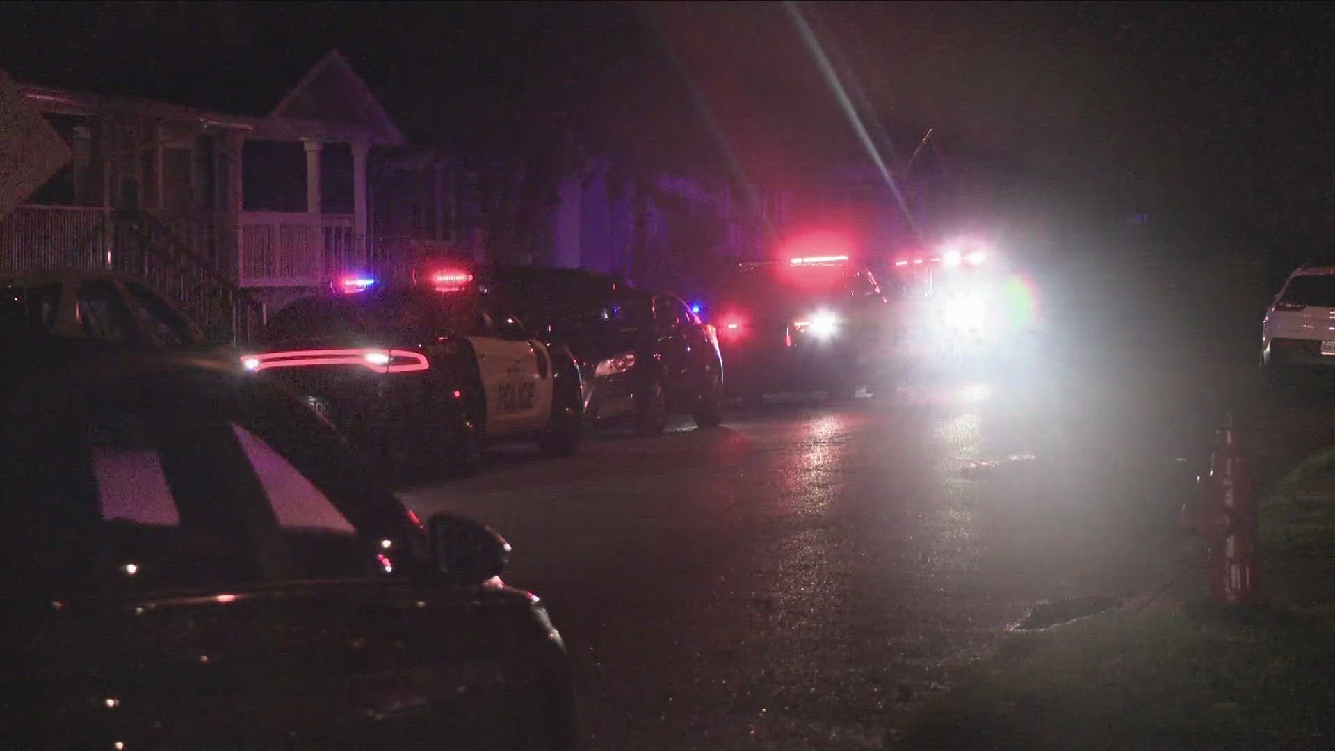 Two officers were reported to have been injured at a scene on Kerns Avenue in the City of Buffalo around 1 a.m. on Thursday. 