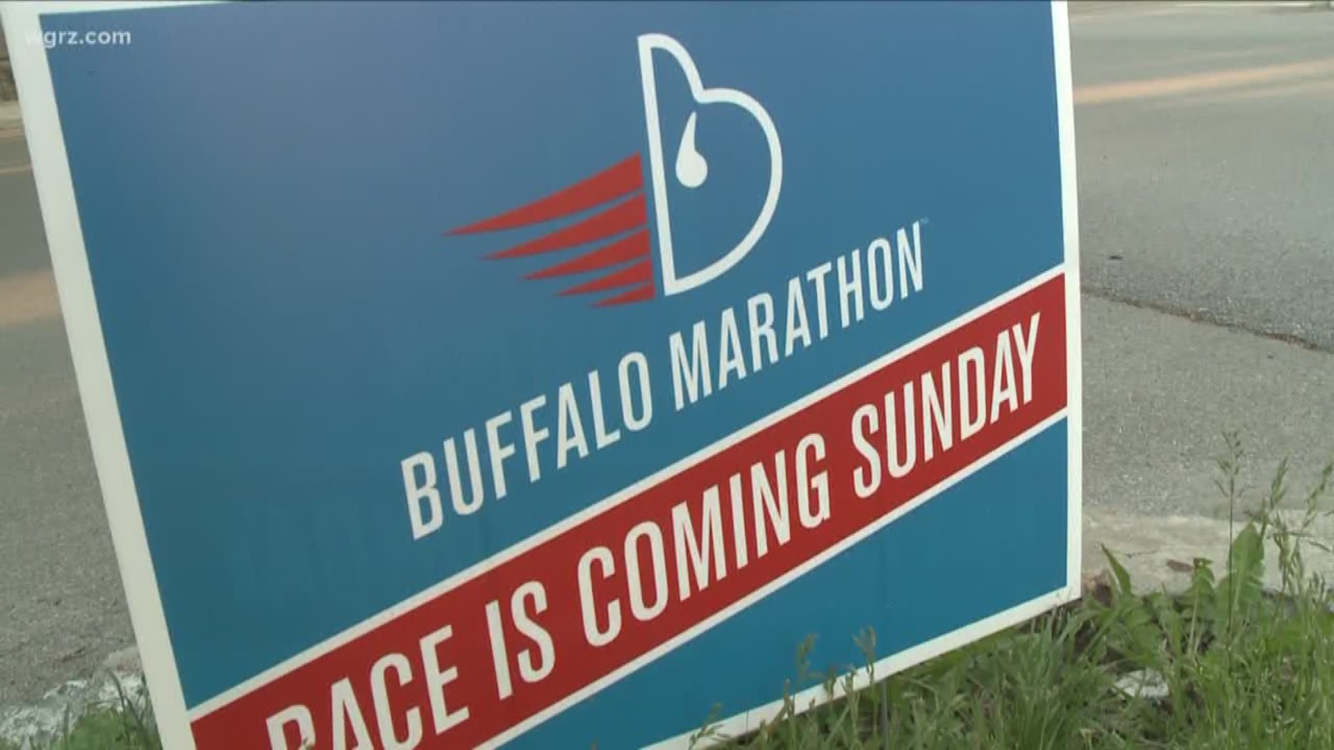 Navigating around Buffalo during the Buffalo Marathon