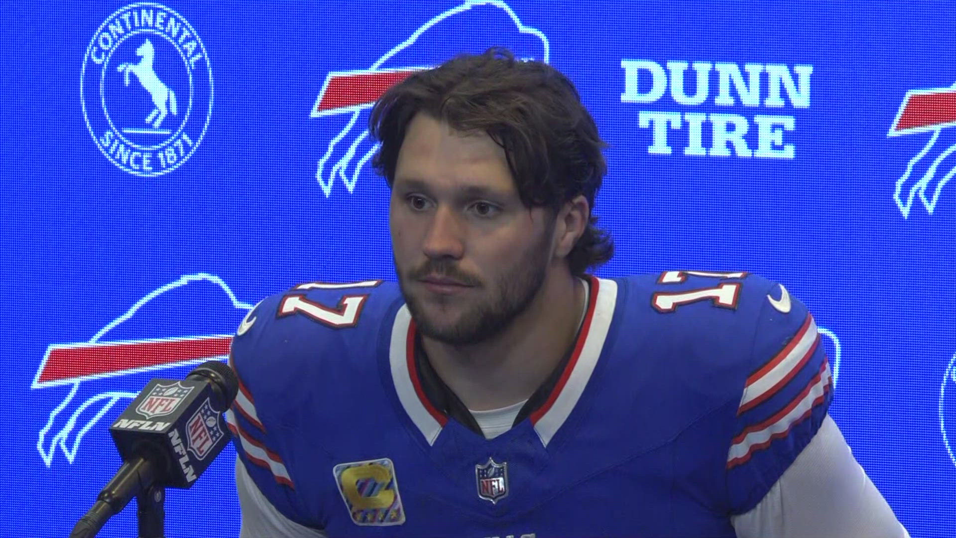 Bills postgame news conference: Josh Allen. Bills quarterback Josh Allen discusses the Bills' Week 7 home win against the Tennessee Titans.