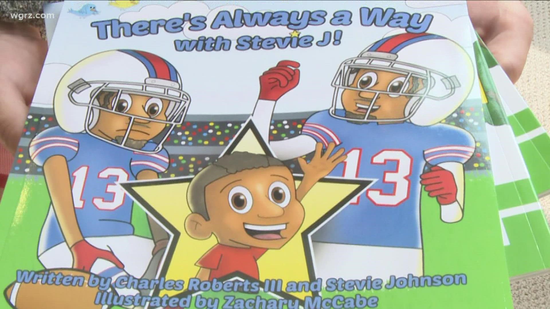 Today Stevie Johnson joined Charlie Roberts from Delaware North, to talk about the new children's book they co-authored called "There's Always a way with Stevie J."
