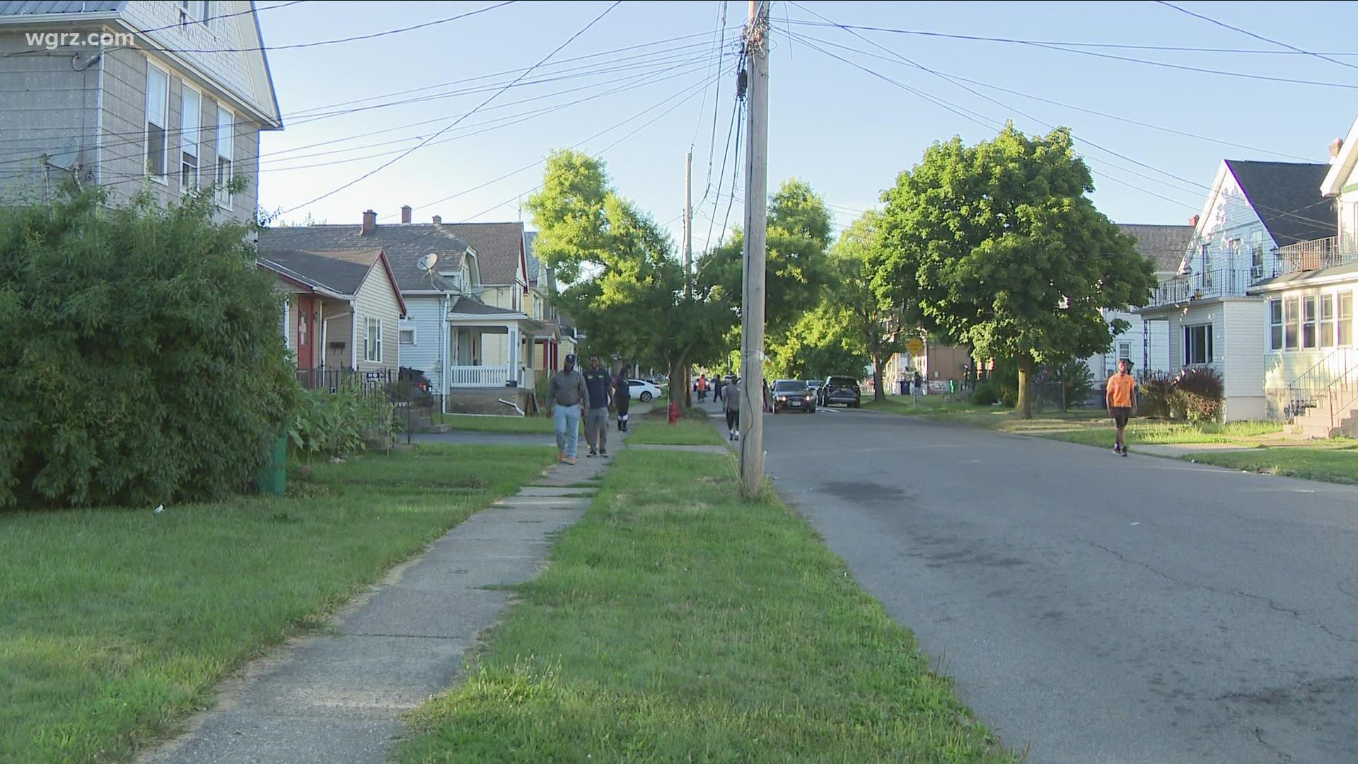 They say a 20 year old man was shot just before 3:30 this afternoon. He is at ECMC in critical condition.