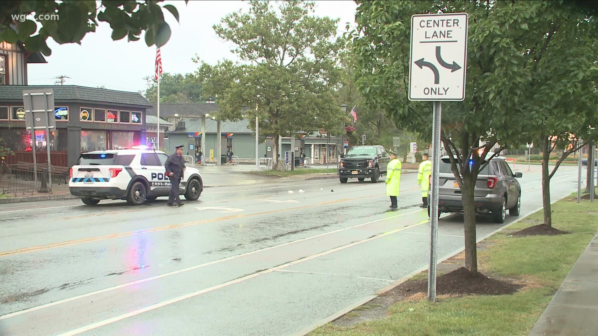 East Aurora Police Investigating A Crash Involving A Pedestrian