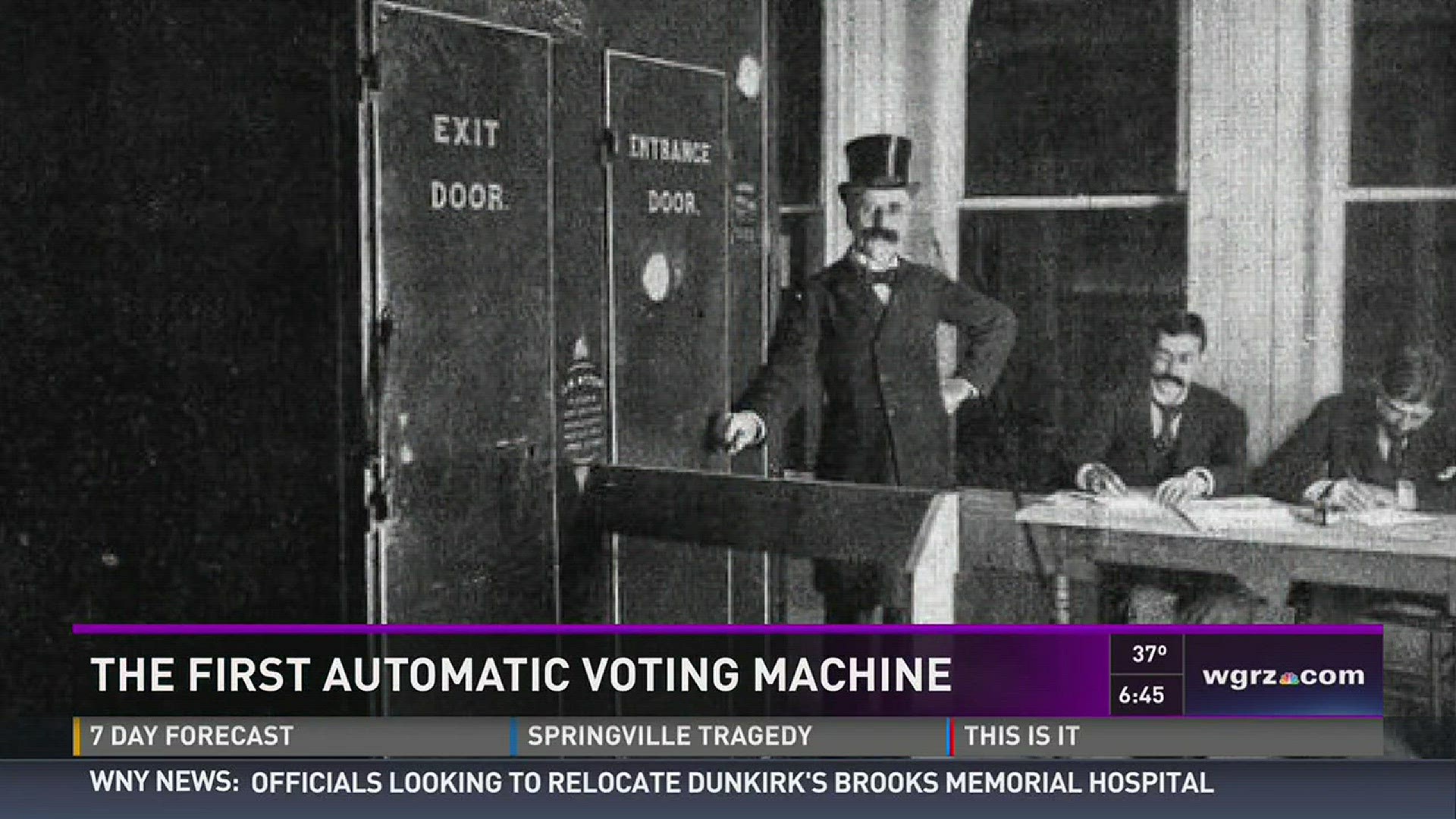 Unknown Stories of WNY: First Voting Booth
