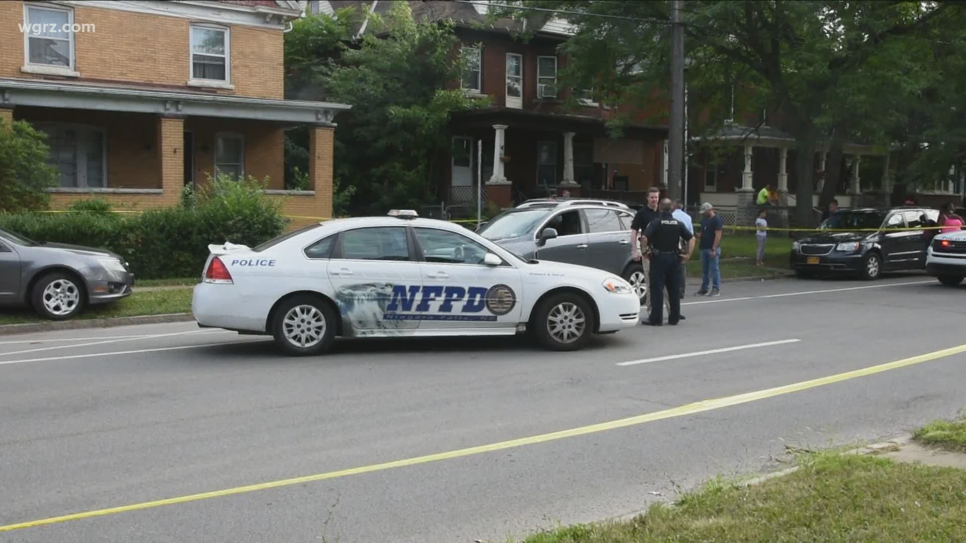 POLICE SAY A 29-YEAR-OLD MAN FROM NIAGARA FALLS WAS SHOT AROUND 5-30 LAST NIGHT... AND DIED.