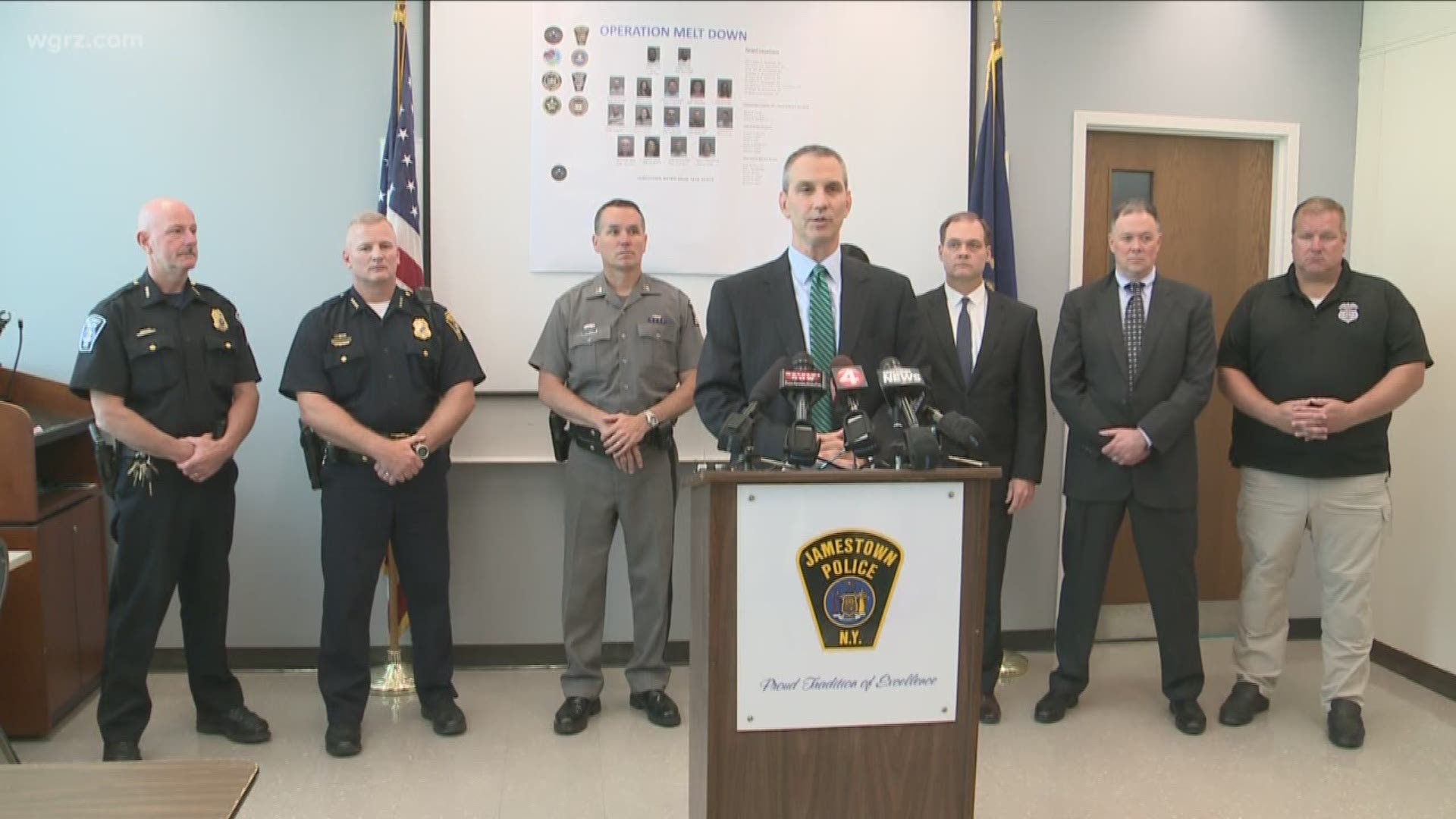 Feds Announce Meth Ring Bust In Jamestown
