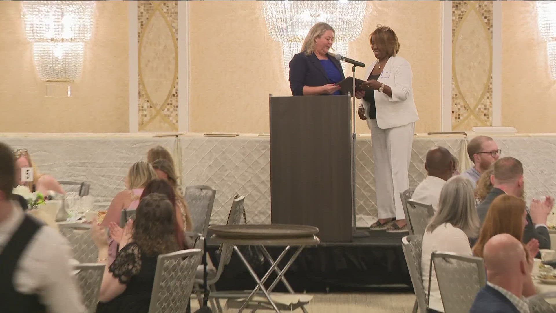 Claudine Ewing honored by the Professional Nurses Association of WNY