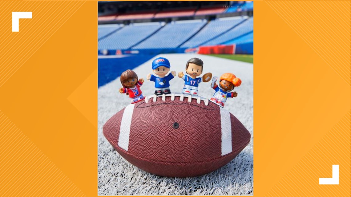 Fisher-Price Little People Buffalo Bills promo with Wegmans raises